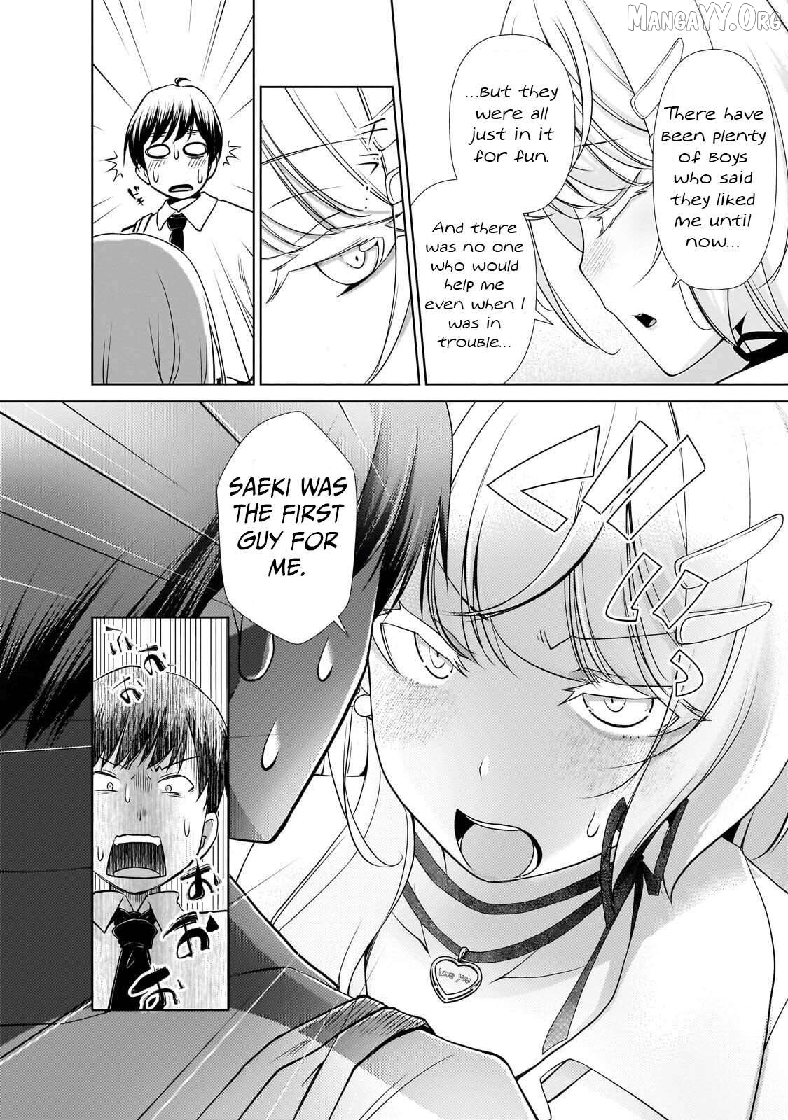 Otonari-san no gyaru ga boku o hore sasetakute zenryoku sugiru Chapter 3 page 6