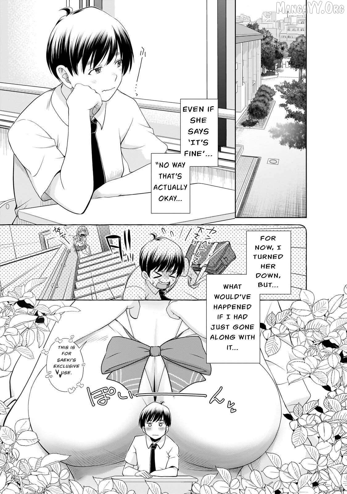 Otonari-san no gyaru ga boku o hore sasetakute zenryoku sugiru Chapter 3 page 9