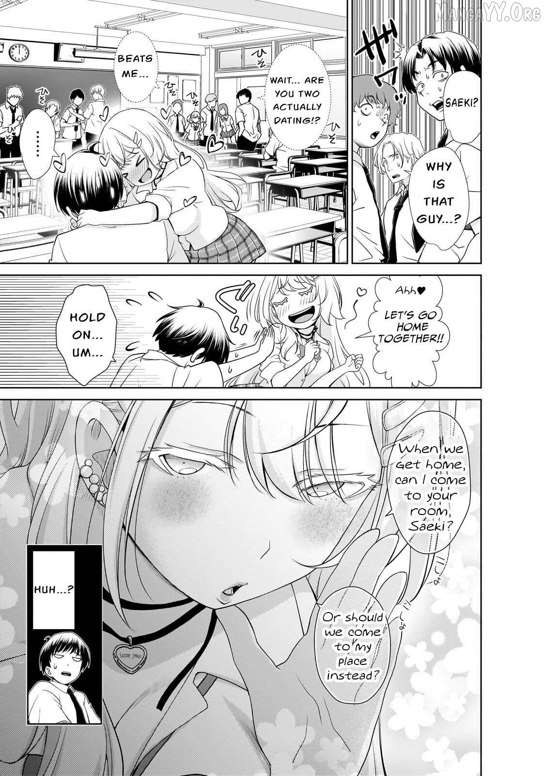 Otonari-san no gyaru ga boku o hore sasetakute zenryoku sugiru Chapter 3 page 11