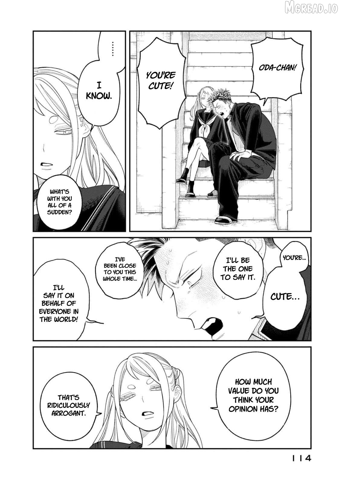 Oda-chan to Akechi-kun Chapter 4 page 14
