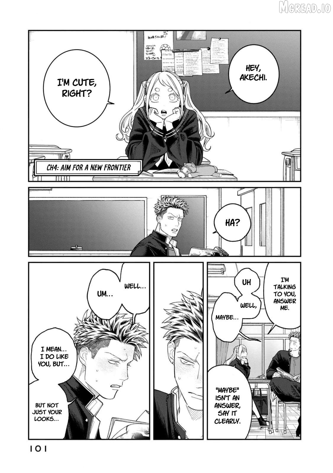 Oda-chan to Akechi-kun Chapter 4 page 1