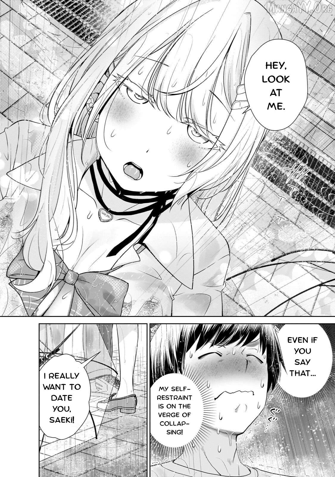 Otonari-san no gyaru ga boku o hore sasetakute zenryoku sugiru Chapter 4 page 7