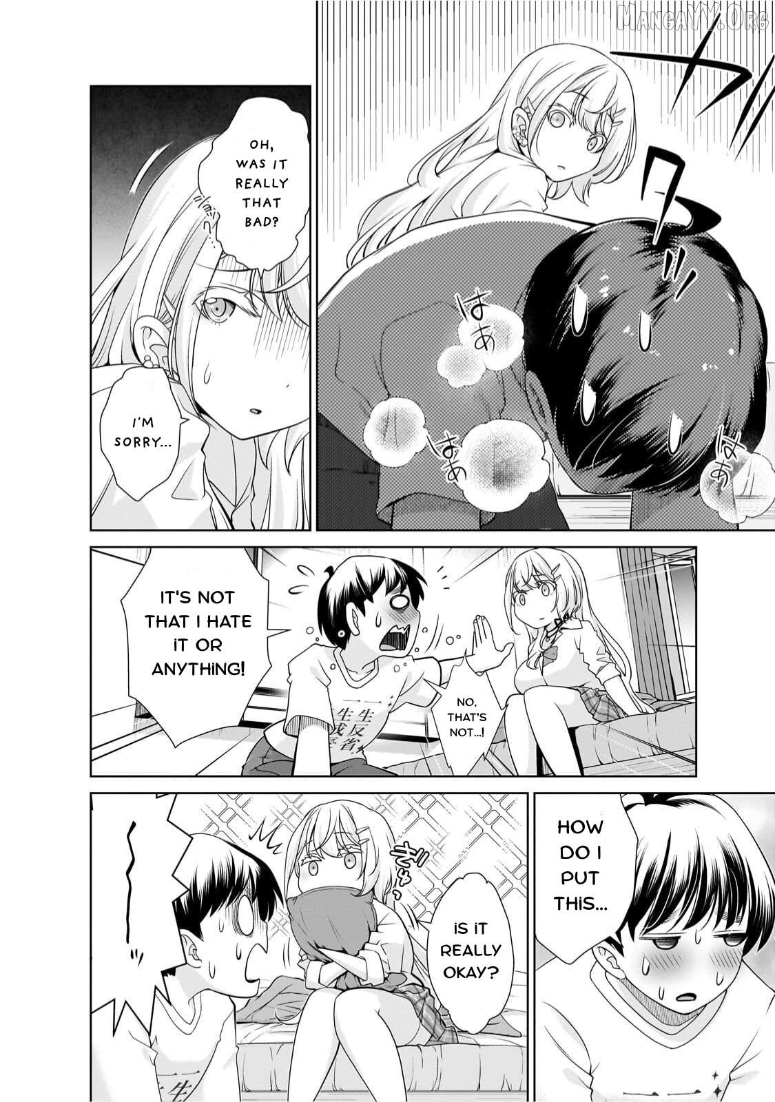 Otonari-san no gyaru ga boku o hore sasetakute zenryoku sugiru Chapter 5 page 8
