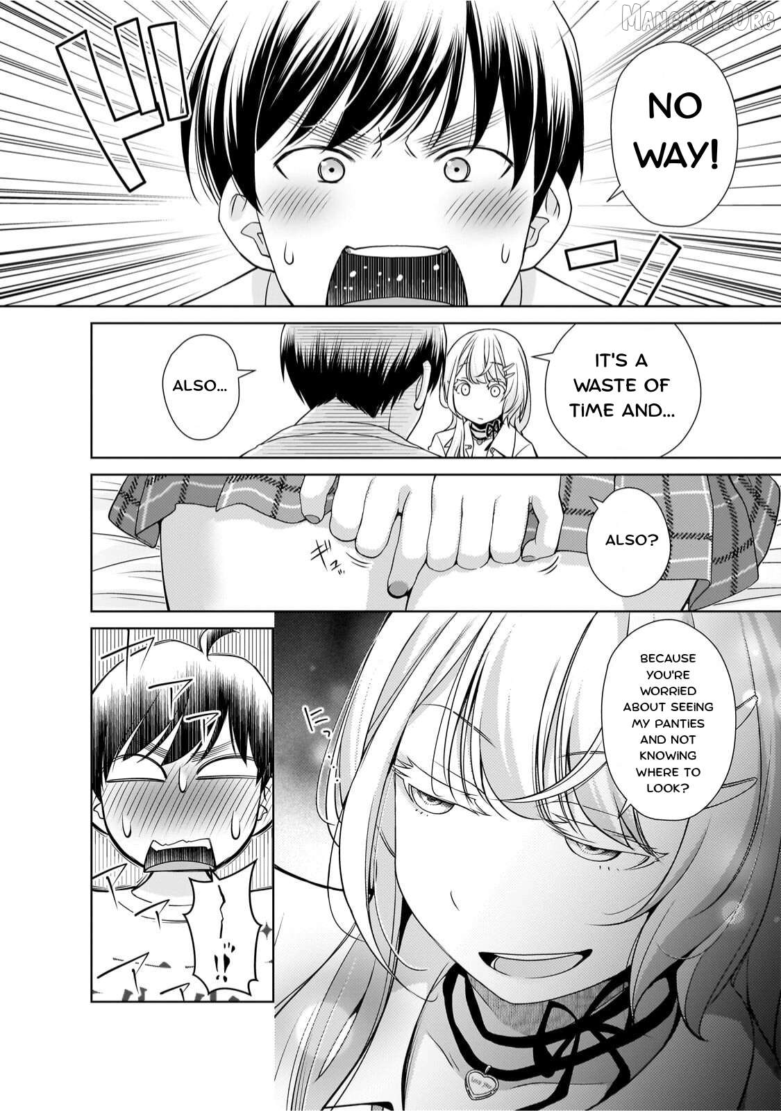 Otonari-san no gyaru ga boku o hore sasetakute zenryoku sugiru Chapter 5 page 10