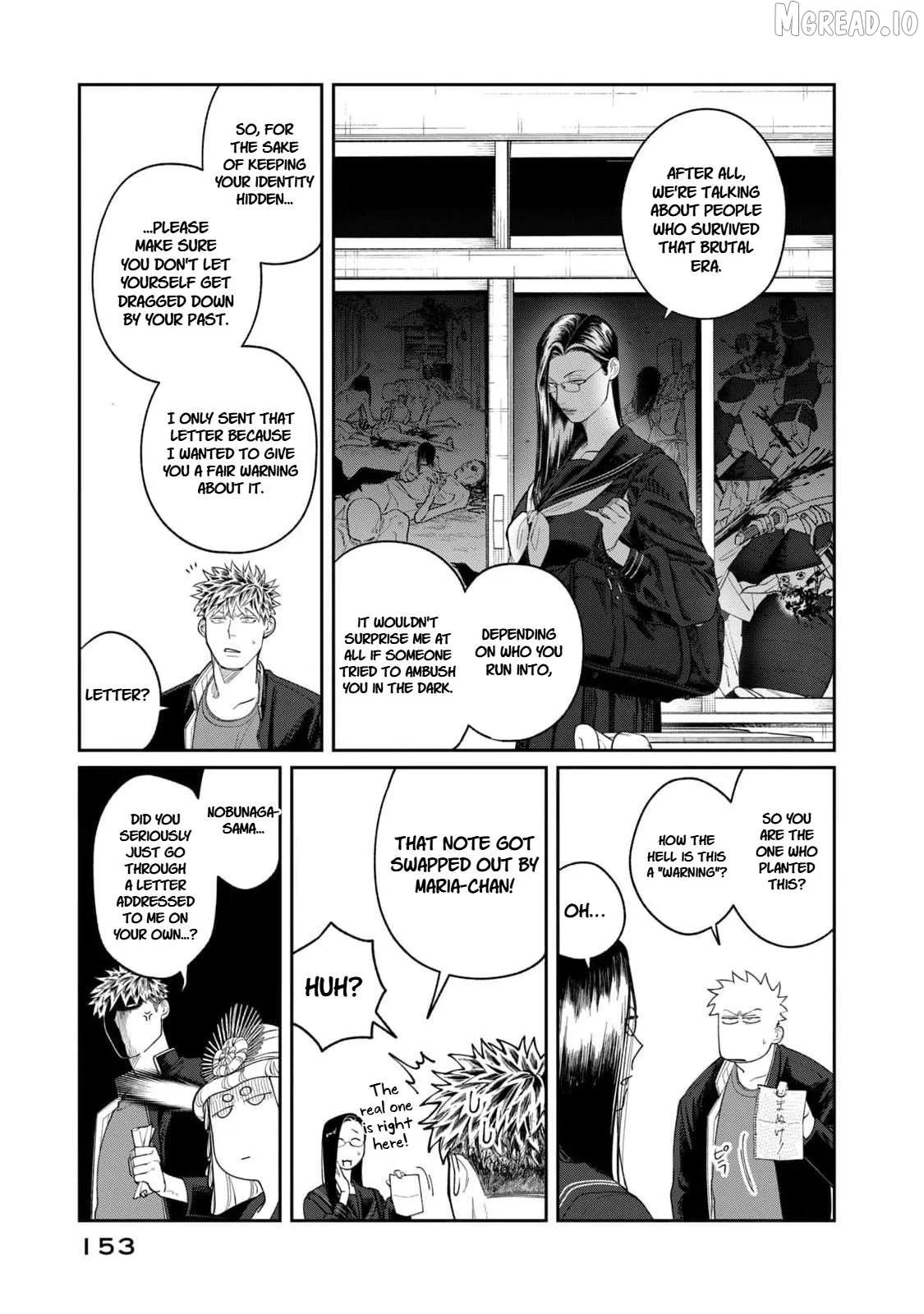 Oda-chan to Akechi-kun Chapter 6 page 11