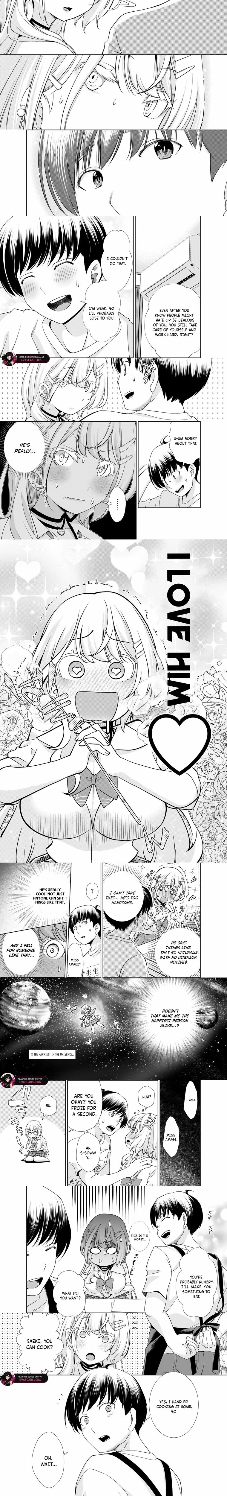 Otonari-san no gyaru ga boku o hore sasetakute zenryoku sugiru Chapter 6 page 2