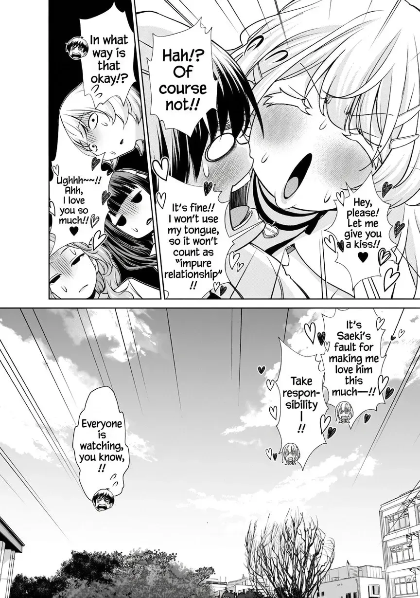 Otonari-san no gyaru ga boku o hore sasetakute zenryoku sugiru Chapter 8 page 14
