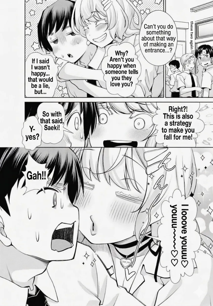 Otonari-san no gyaru ga boku o hore sasetakute zenryoku sugiru Chapter 9 page 2