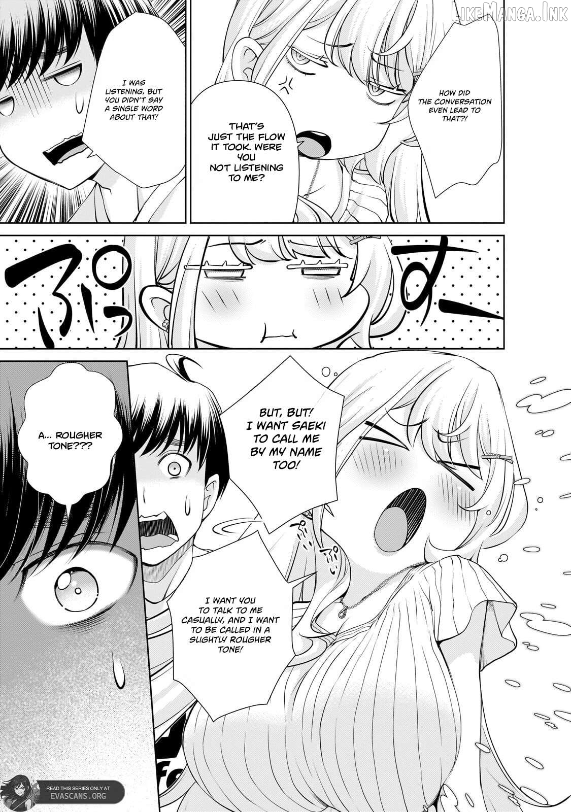 Otonari-san no gyaru ga boku o hore sasetakute zenryoku sugiru Chapter 12.1 page 9