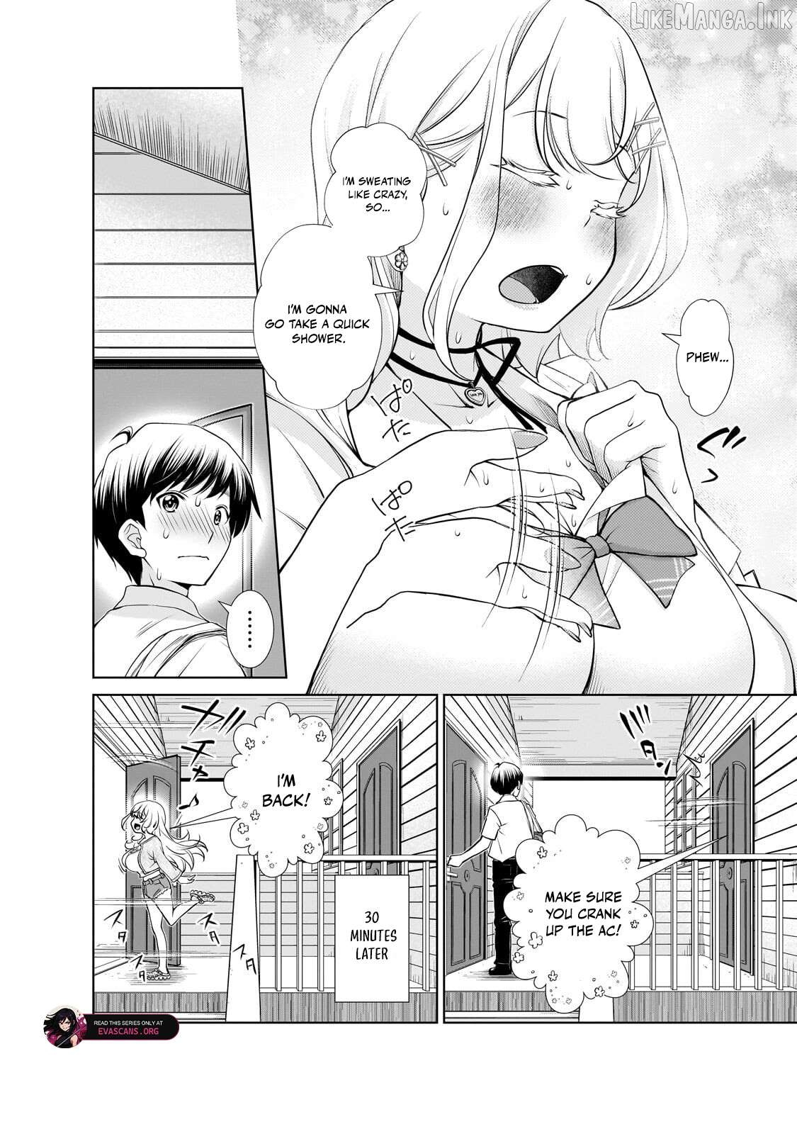 Otonari-san no gyaru ga boku o hore sasetakute zenryoku sugiru Chapter 13.1 page 4