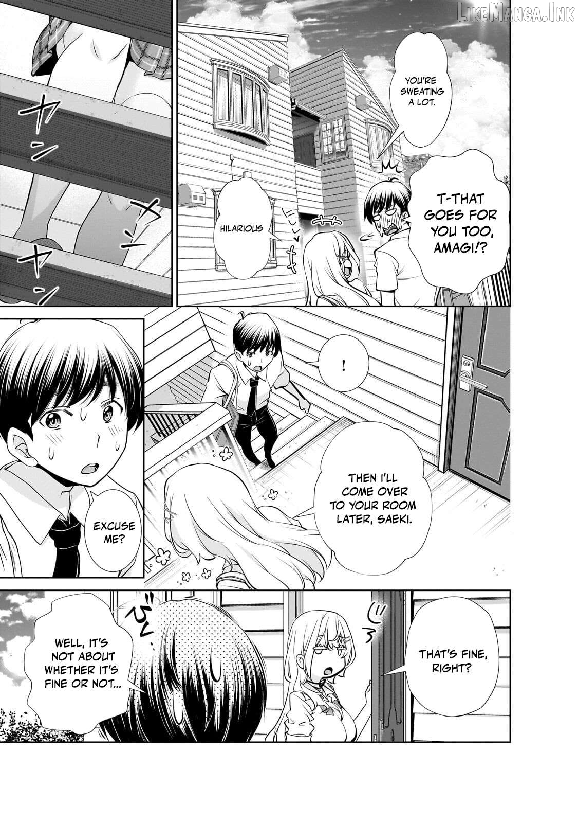 Otonari-san no gyaru ga boku o hore sasetakute zenryoku sugiru Chapter 13.1 page 3