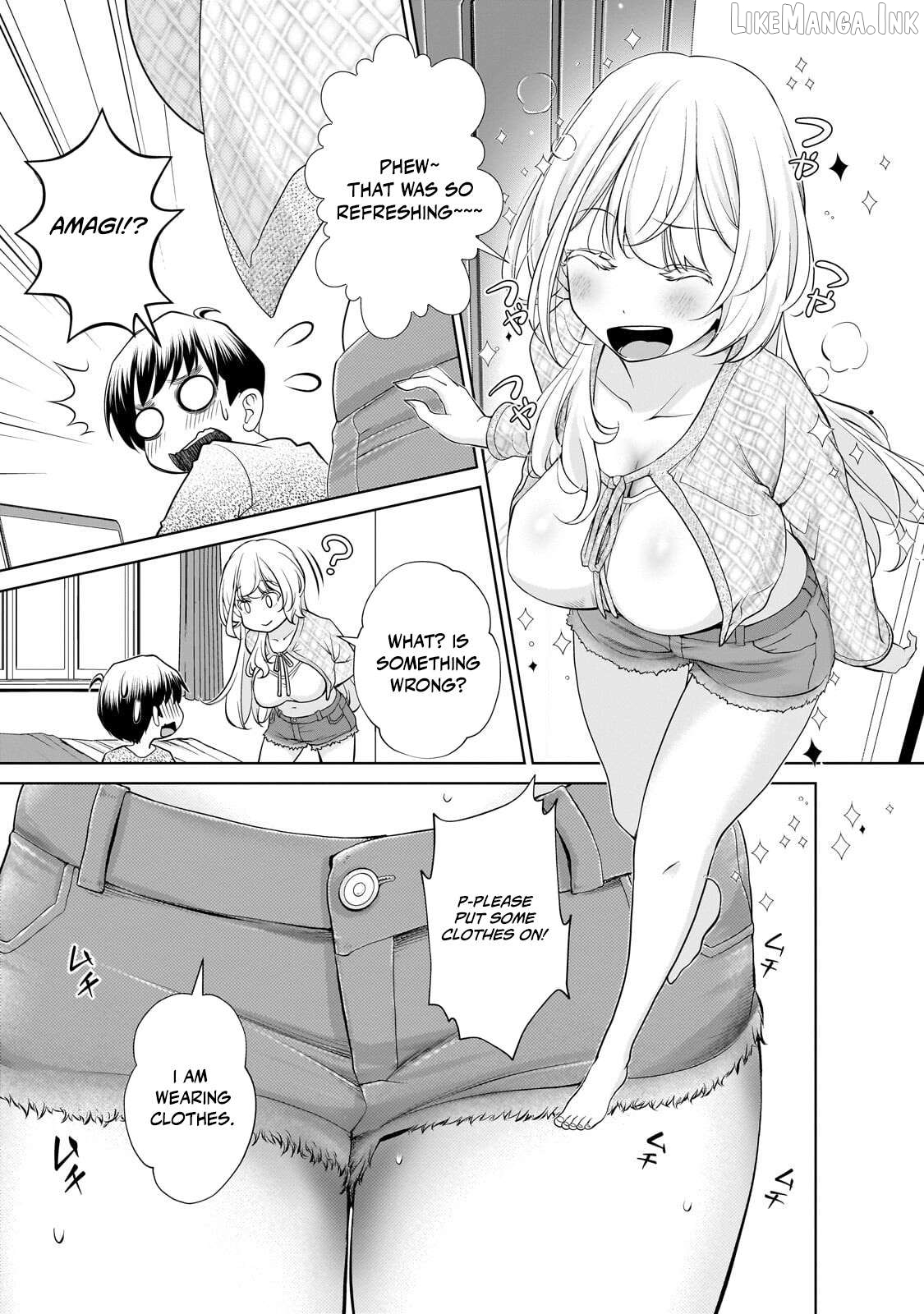 Otonari-san no gyaru ga boku o hore sasetakute zenryoku sugiru Chapter 13.1 page 5