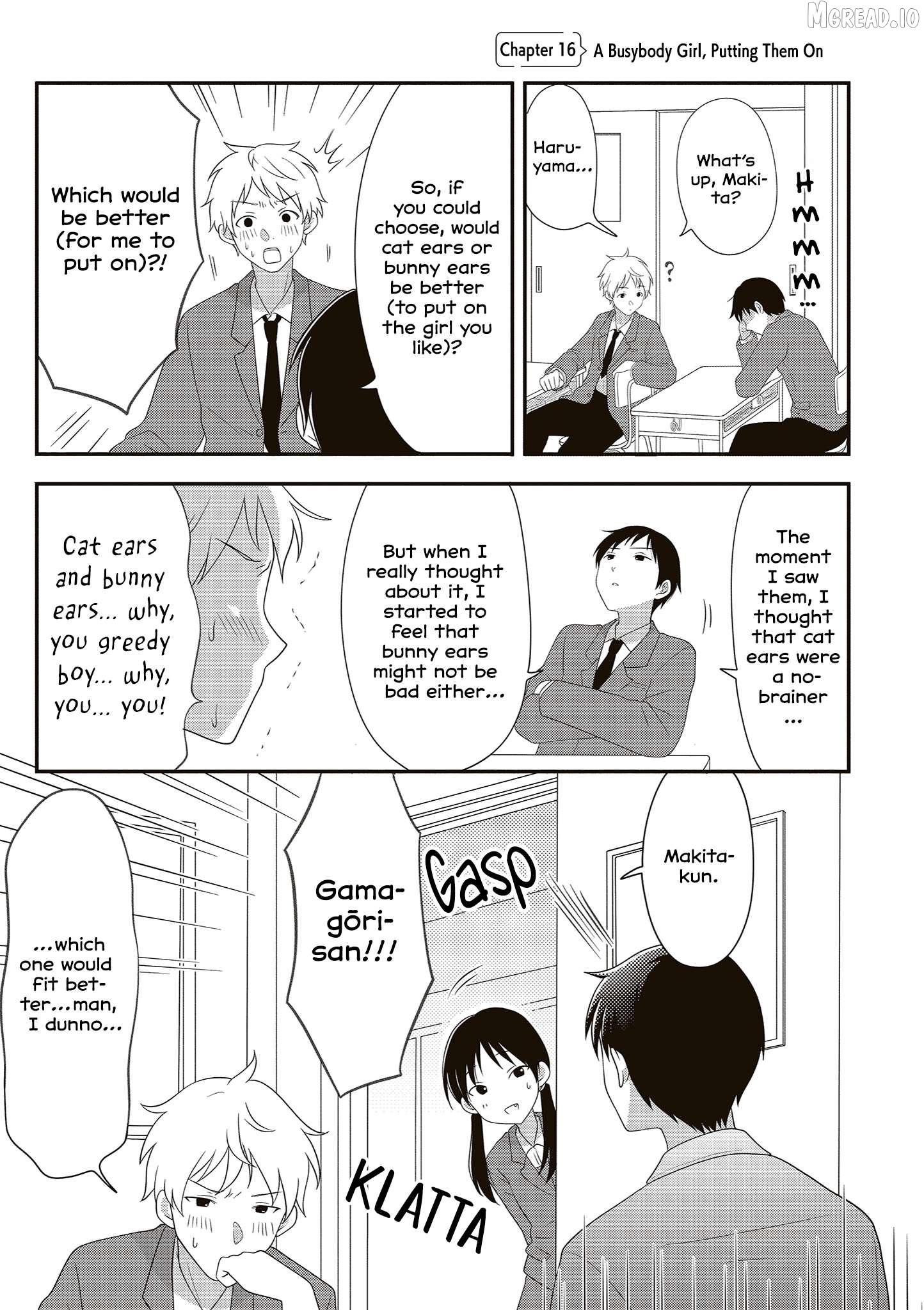Osekkai Joshi, Koi o Suru Chapter 16 page 1