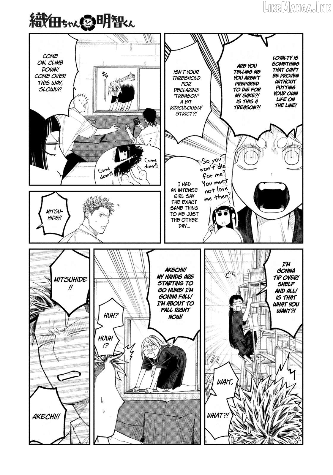 Oda-chan to Akechi-kun Chapter 18 page 9