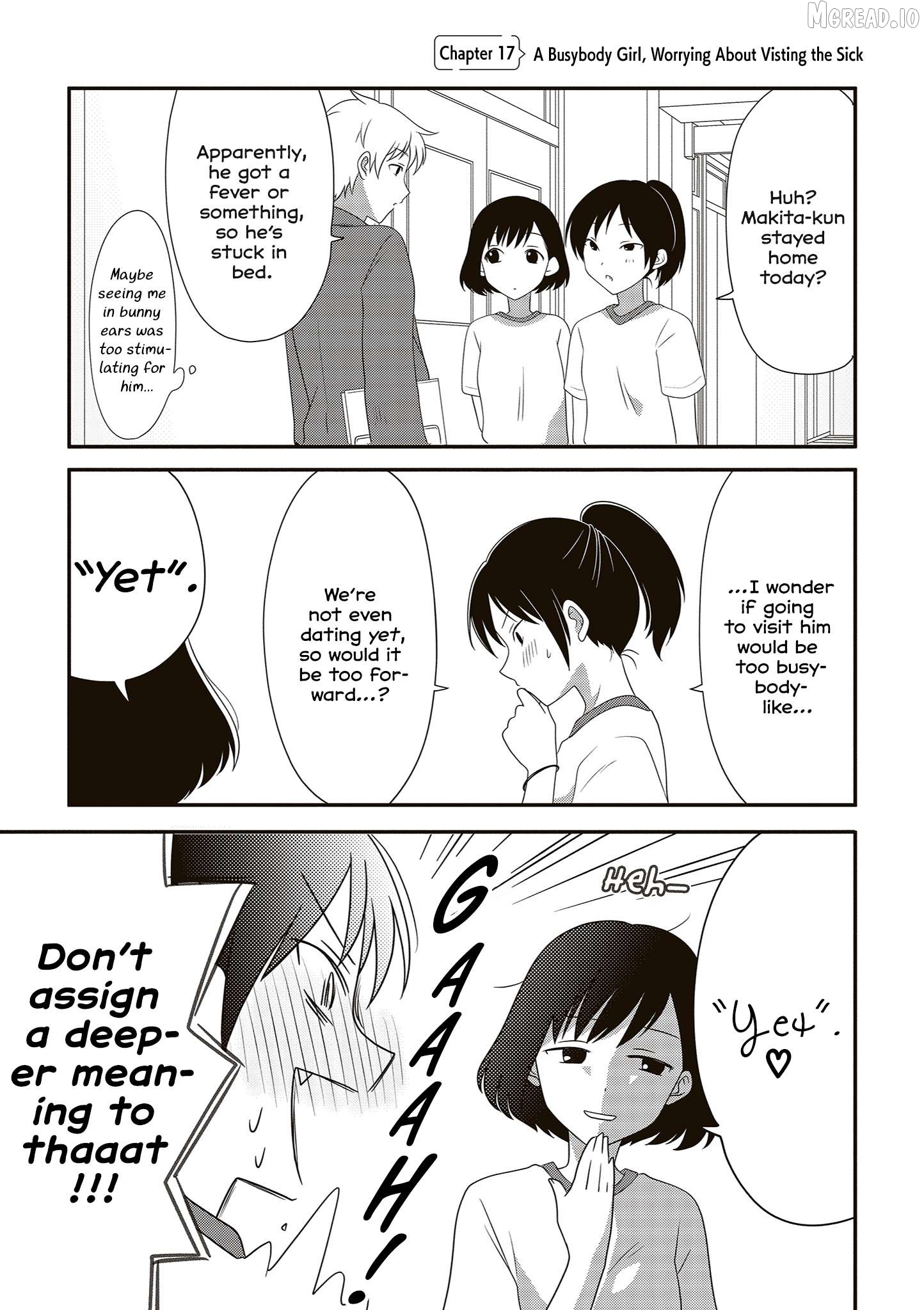 Osekkai Joshi, Koi o Suru Chapter 17 page 1