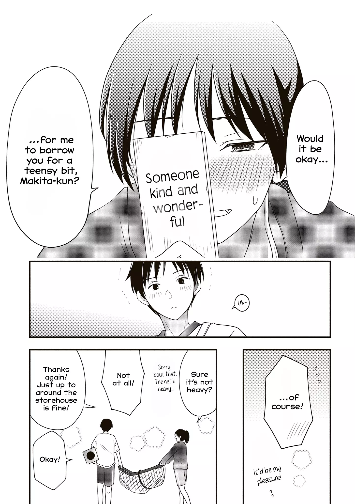 Osekkai Joshi, Koi o Suru Chapter 28 page 5