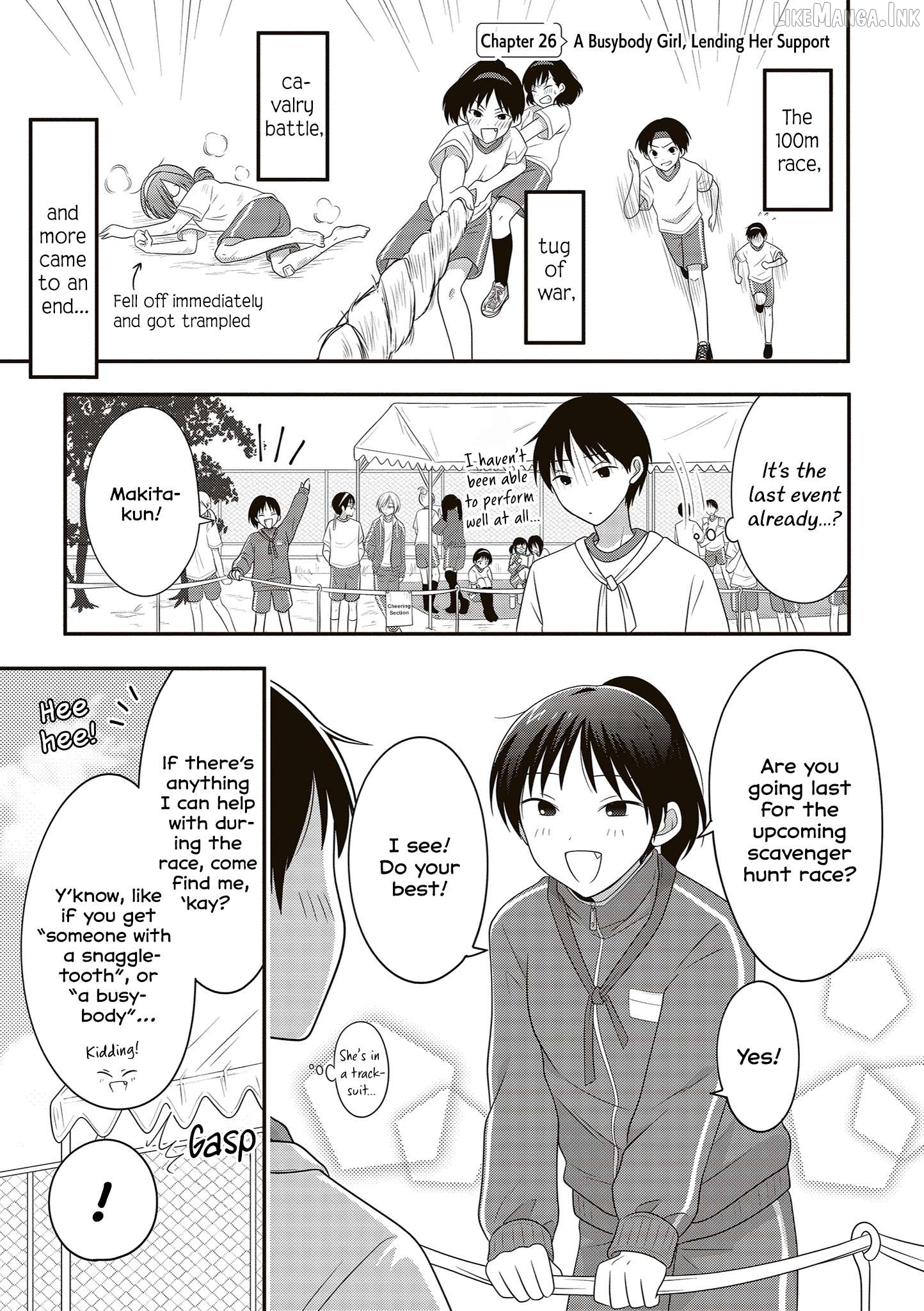 Osekkai Joshi, Koi o Suru Chapter 26 page 1