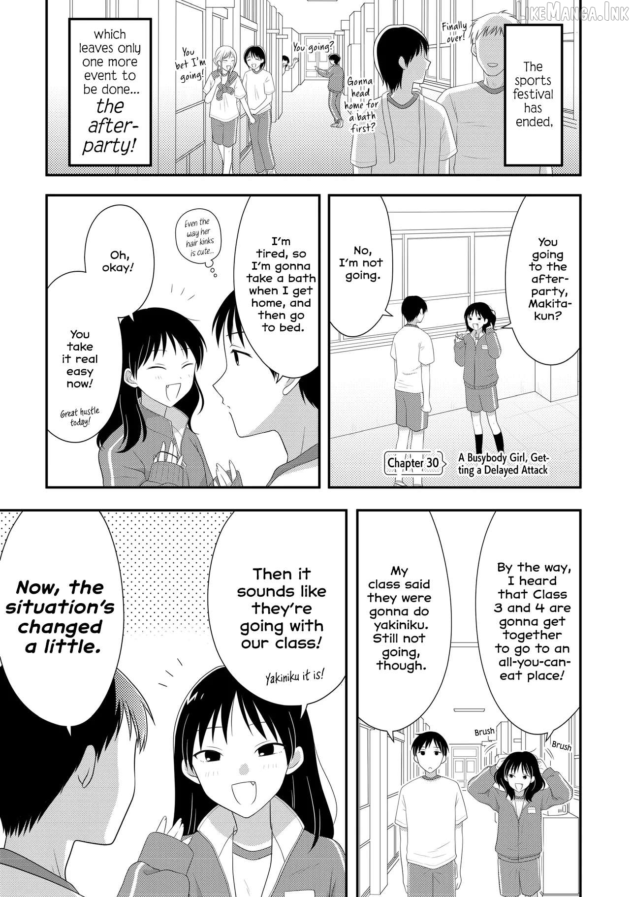 Osekkai Joshi, Koi o Suru Chapter 30 page 1