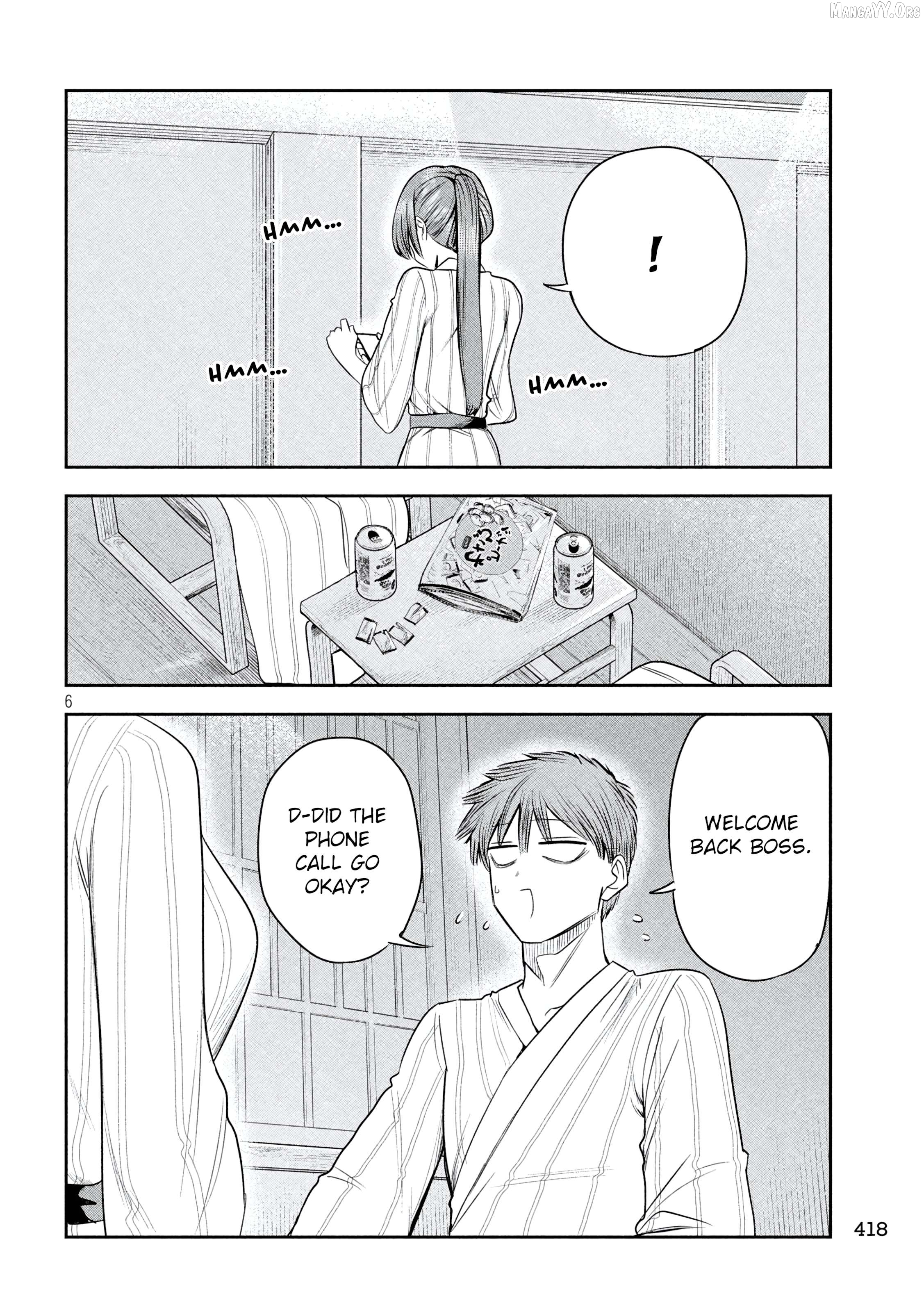 Sachou to Sake to Hoshi Chapter 33 page 6