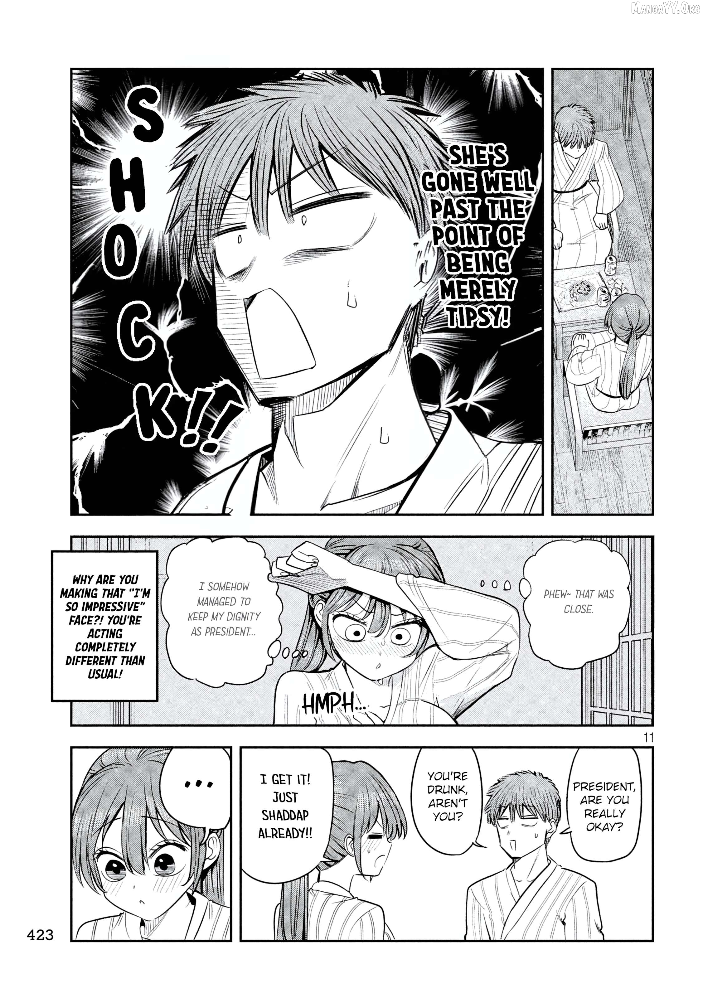 Sachou to Sake to Hoshi Chapter 33 page 11