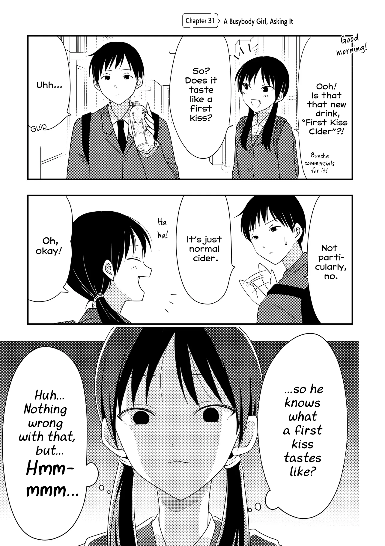 Osekkai Joshi, Koi o Suru Chapter 31 page 1