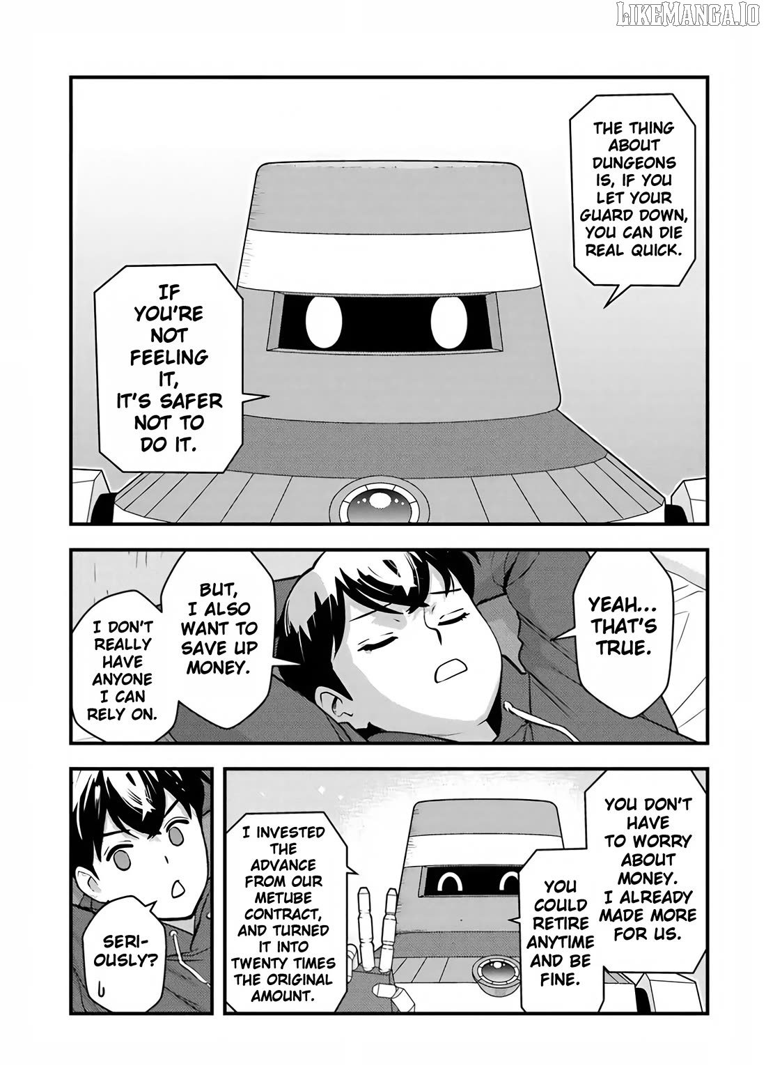 The hero returns from another world, becomes an influencer, and earns money in the real world, where dungeons have appeared! Chapter 27 page 16