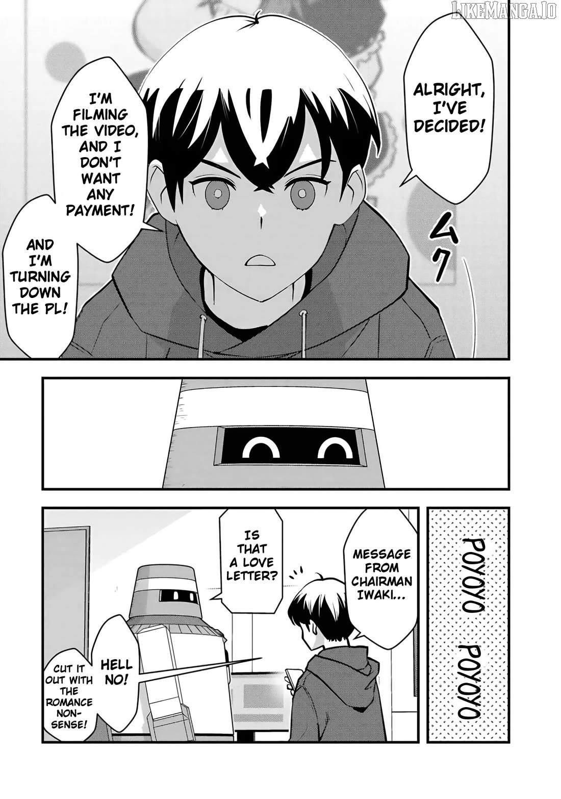 The hero returns from another world, becomes an influencer, and earns money in the real world, where dungeons have appeared! Chapter 27 page 17