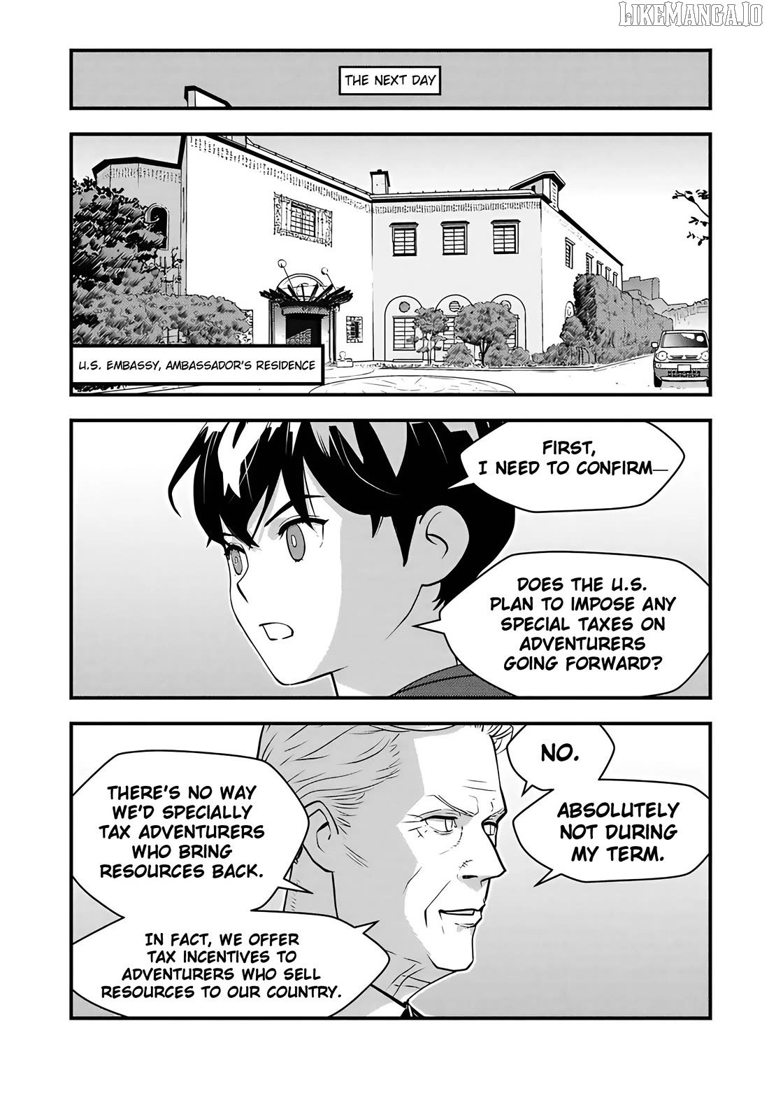 The hero returns from another world, becomes an influencer, and earns money in the real world, where dungeons have appeared! Chapter 27 page 26