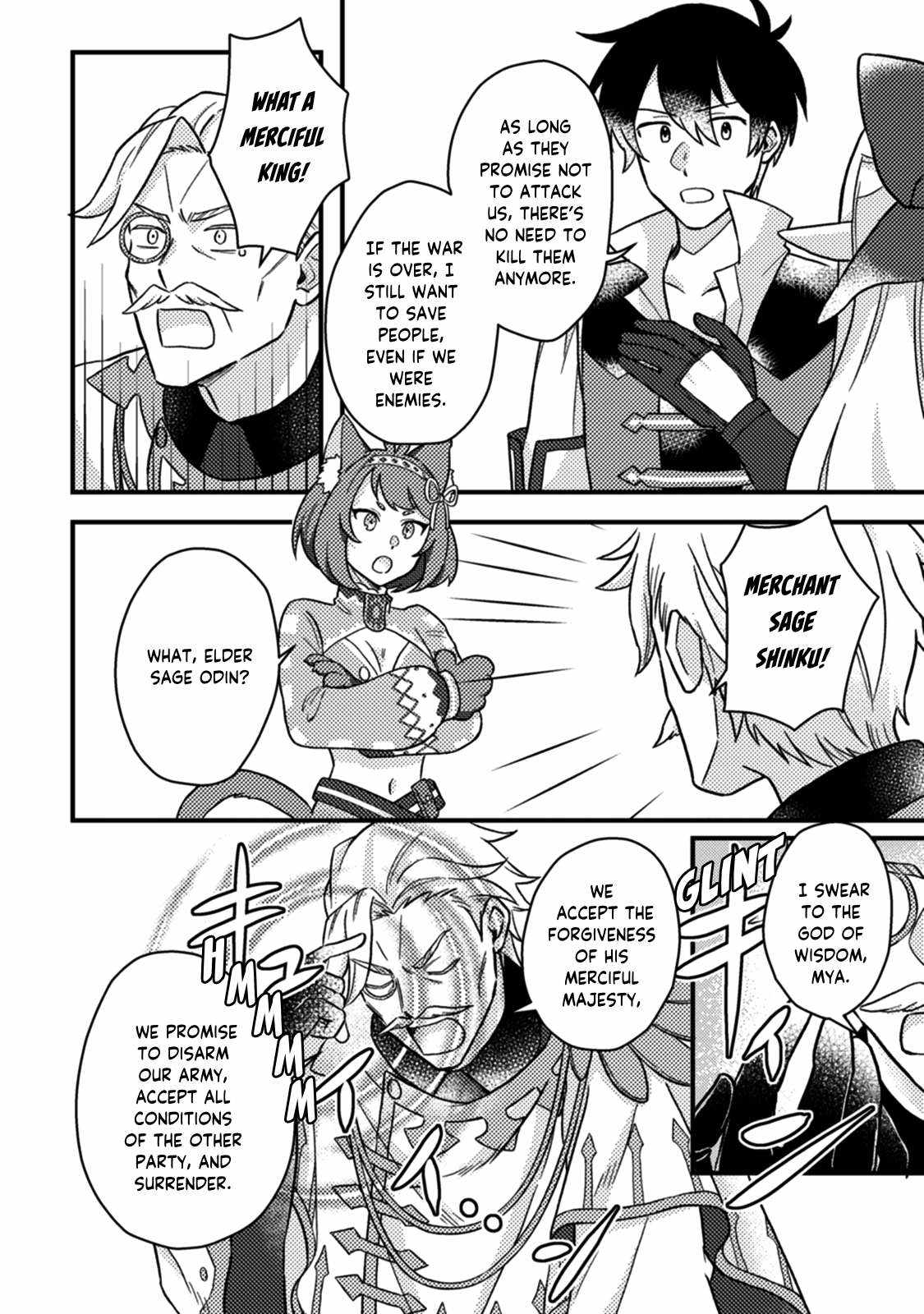 Revolution in production with the blessings of the gods - While living a leisurely, slow life in a corner of another world, somehow a diverse group of people gathered to form the strongest nation... Chapter 12.3 page 3