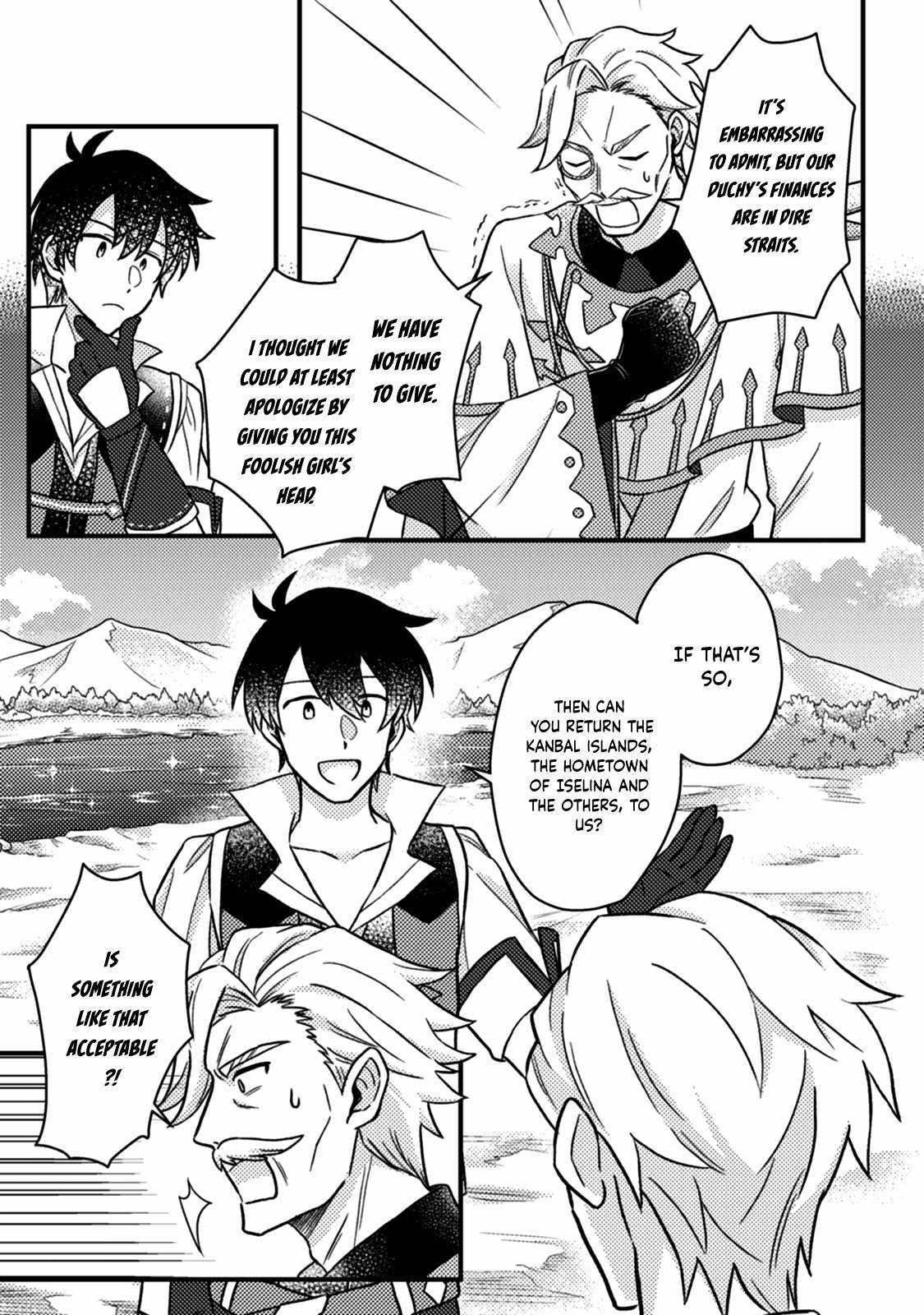 Revolution in production with the blessings of the gods - While living a leisurely, slow life in a corner of another world, somehow a diverse group of people gathered to form the strongest nation... Chapter 12.3 page 8