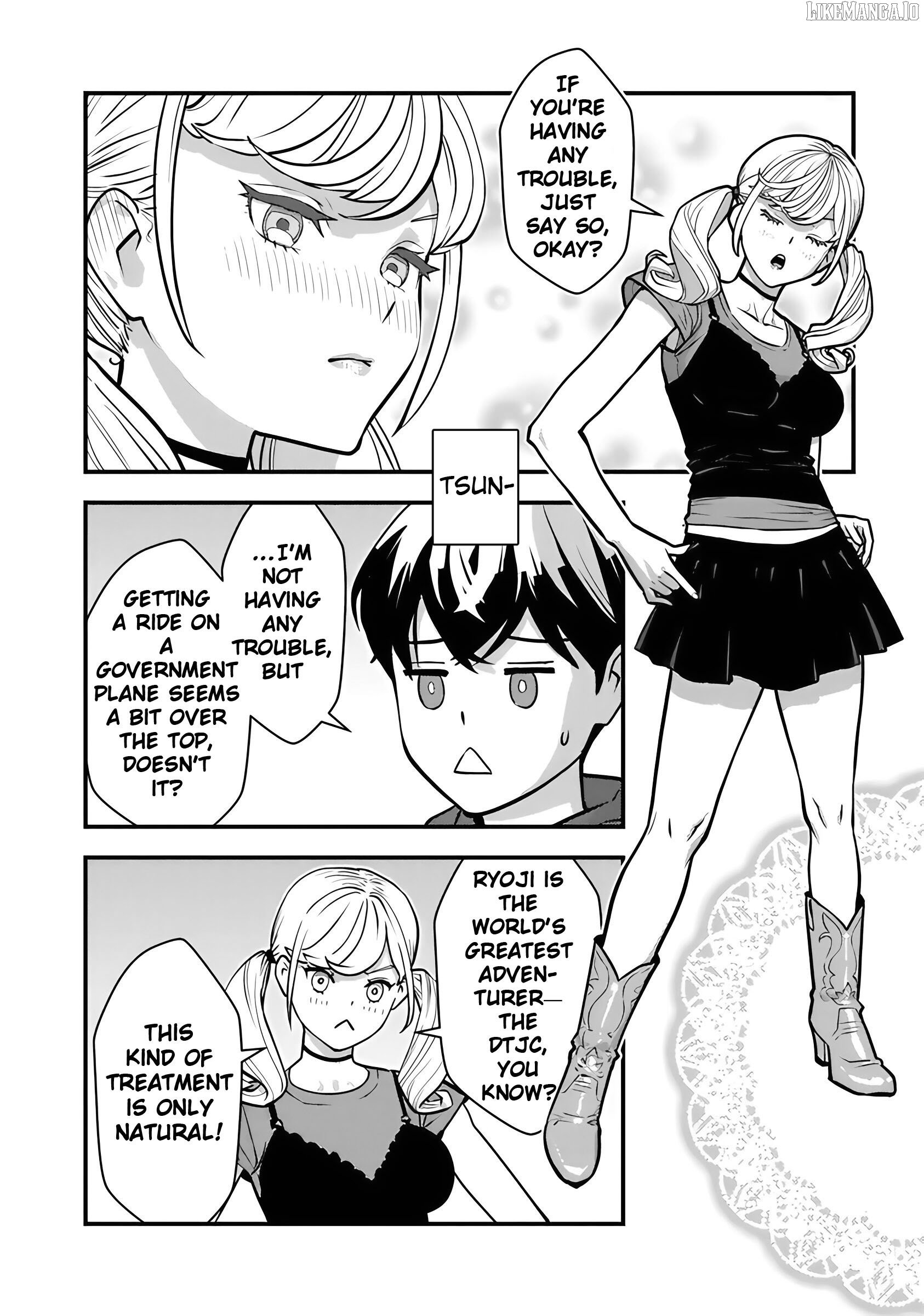 The hero returns from another world, becomes an influencer, and earns money in the real world, where dungeons have appeared! Chapter 28 page 16