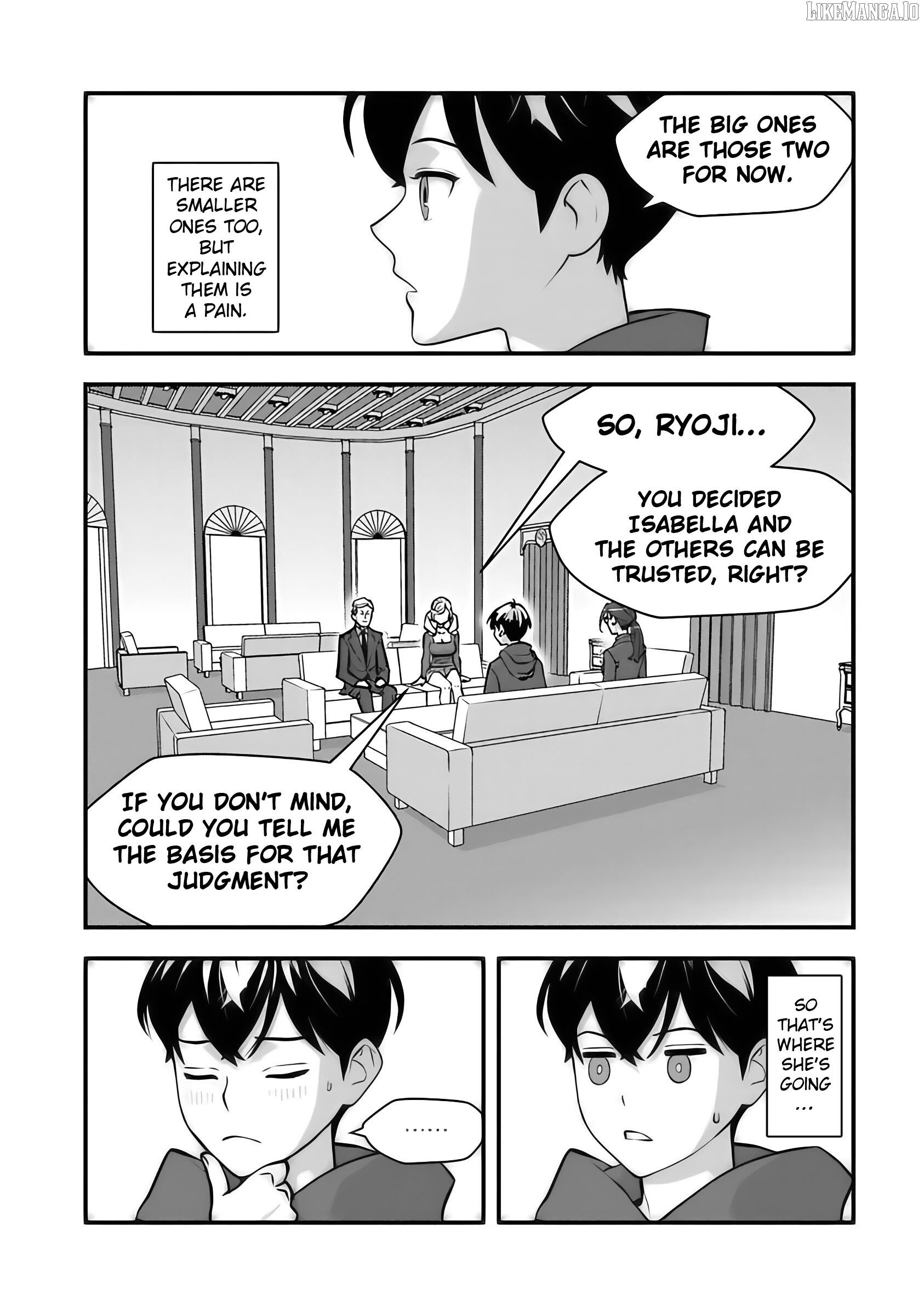 The hero returns from another world, becomes an influencer, and earns money in the real world, where dungeons have appeared! Chapter 28 page 6