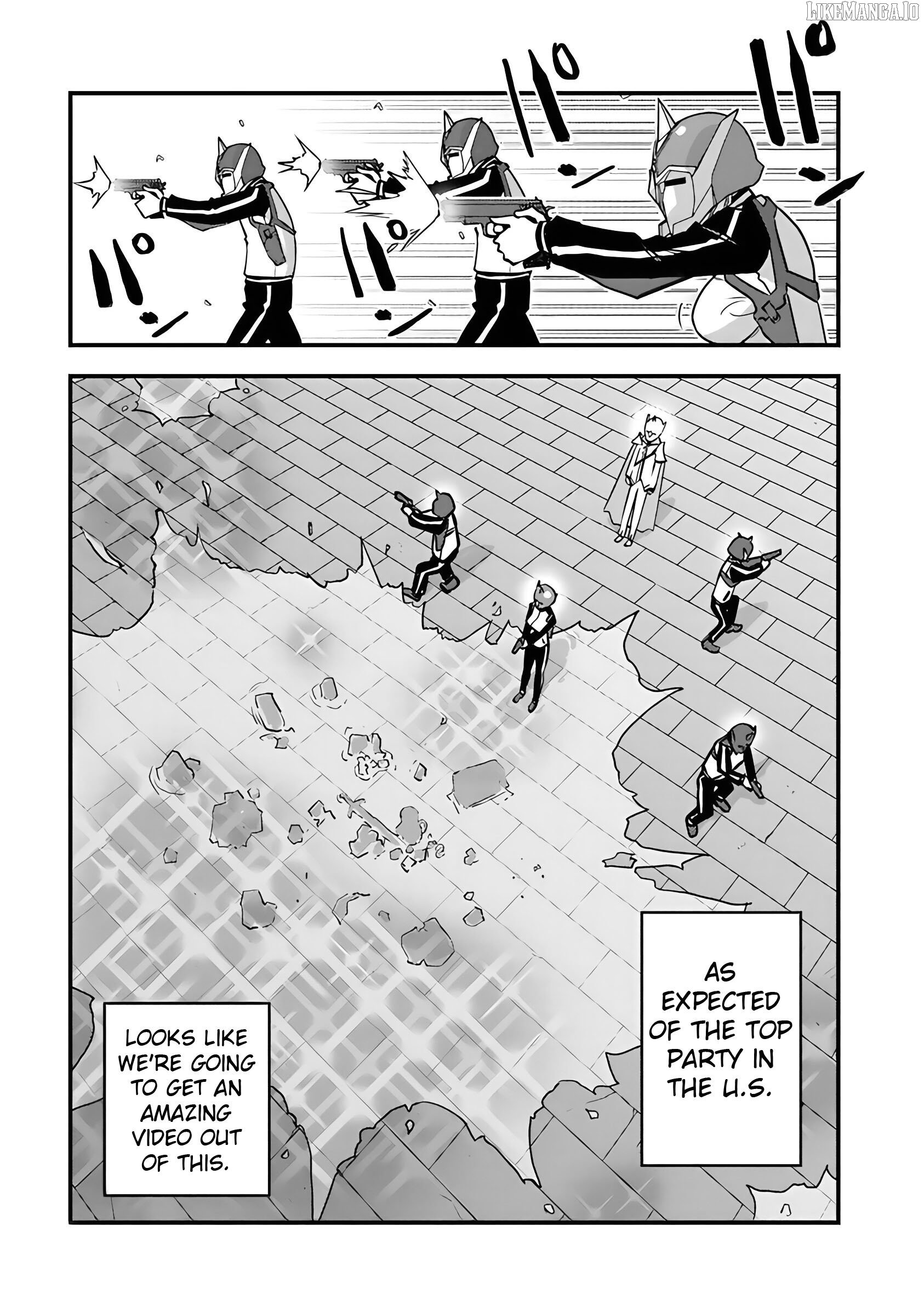 The hero returns from another world, becomes an influencer, and earns money in the real world, where dungeons have appeared! Chapter 28 page 25