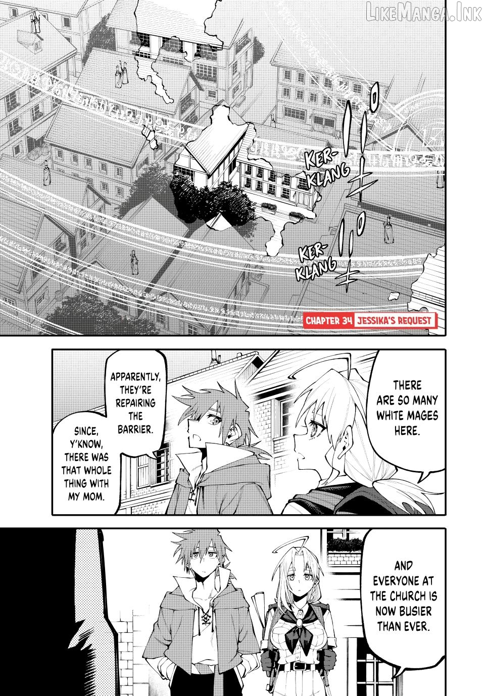 Okāsan Bōkensha, Roguin Bōnasu de Sukiru “Shufu” ni Mezamemashita. Shuuichi Moraeru Chirashi de Bōkensha Seikatsu Ganbarimasu! Chapter 34 page 1