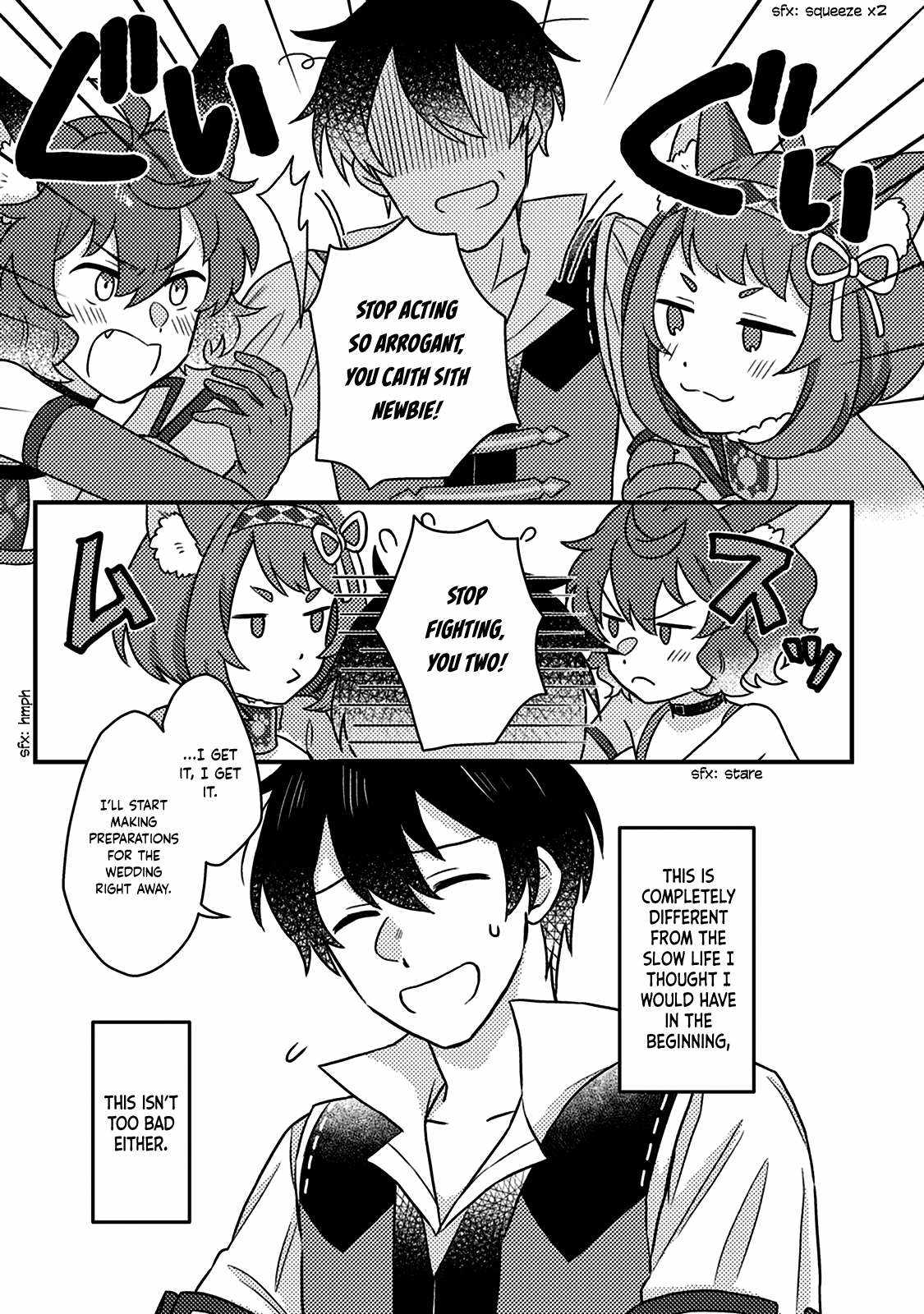 Revolution in production with the blessings of the gods - While living a leisurely, slow life in a corner of another world, somehow a diverse group of people gathered to form the strongest nation... Chapter 13.1 page 8