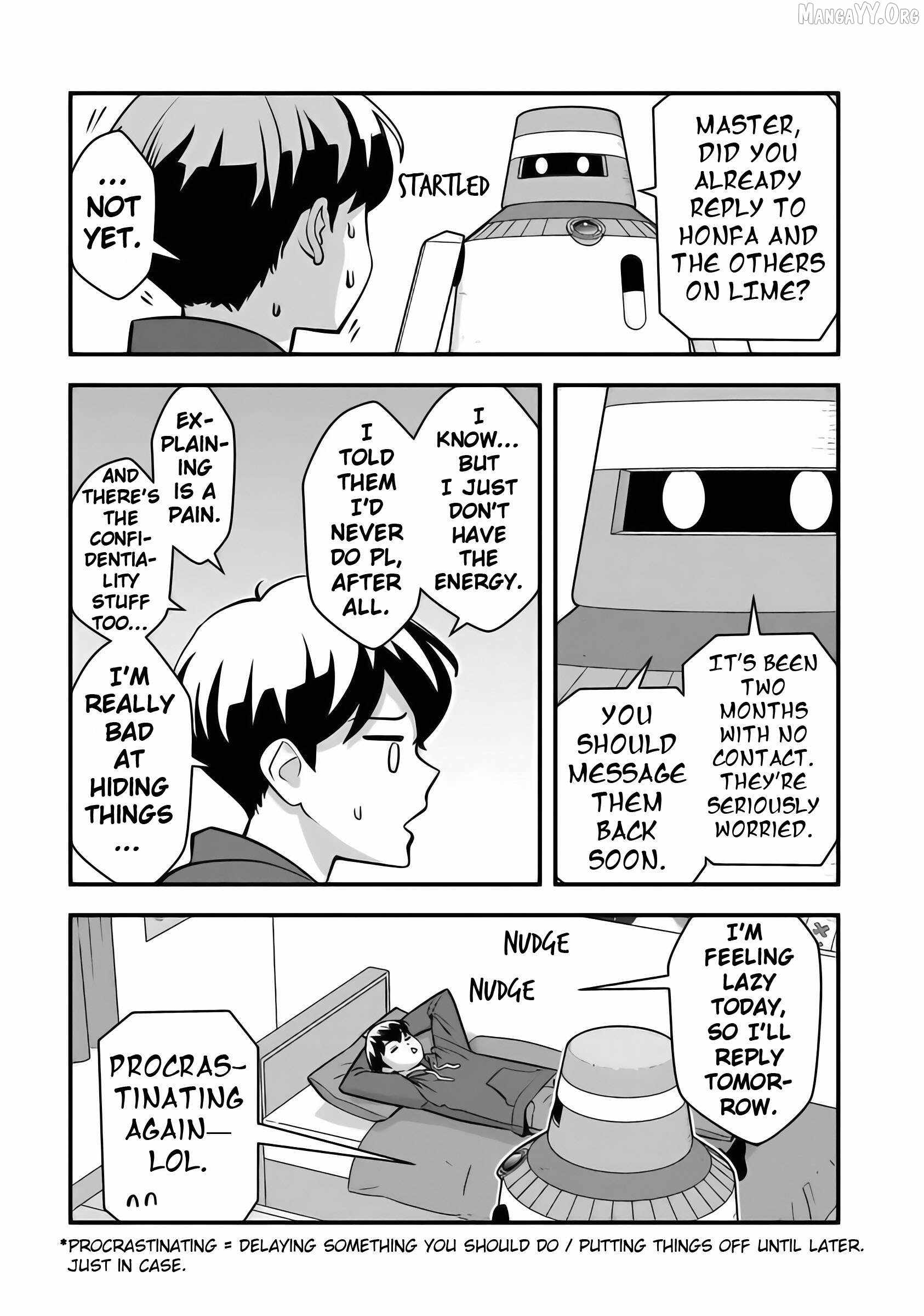 The hero returns from another world, becomes an influencer, and earns money in the real world, where dungeons have appeared! Chapter 29 page 12
