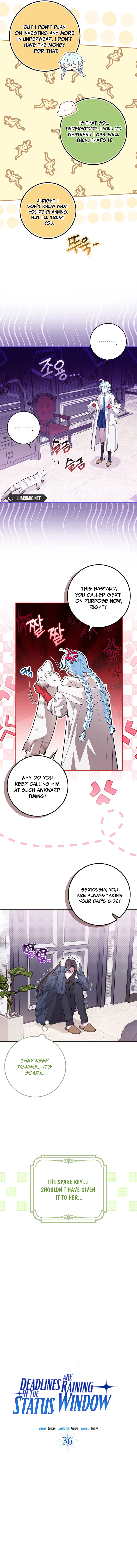 Deadlines are Raining in the Status Window Chapter 36 page 6