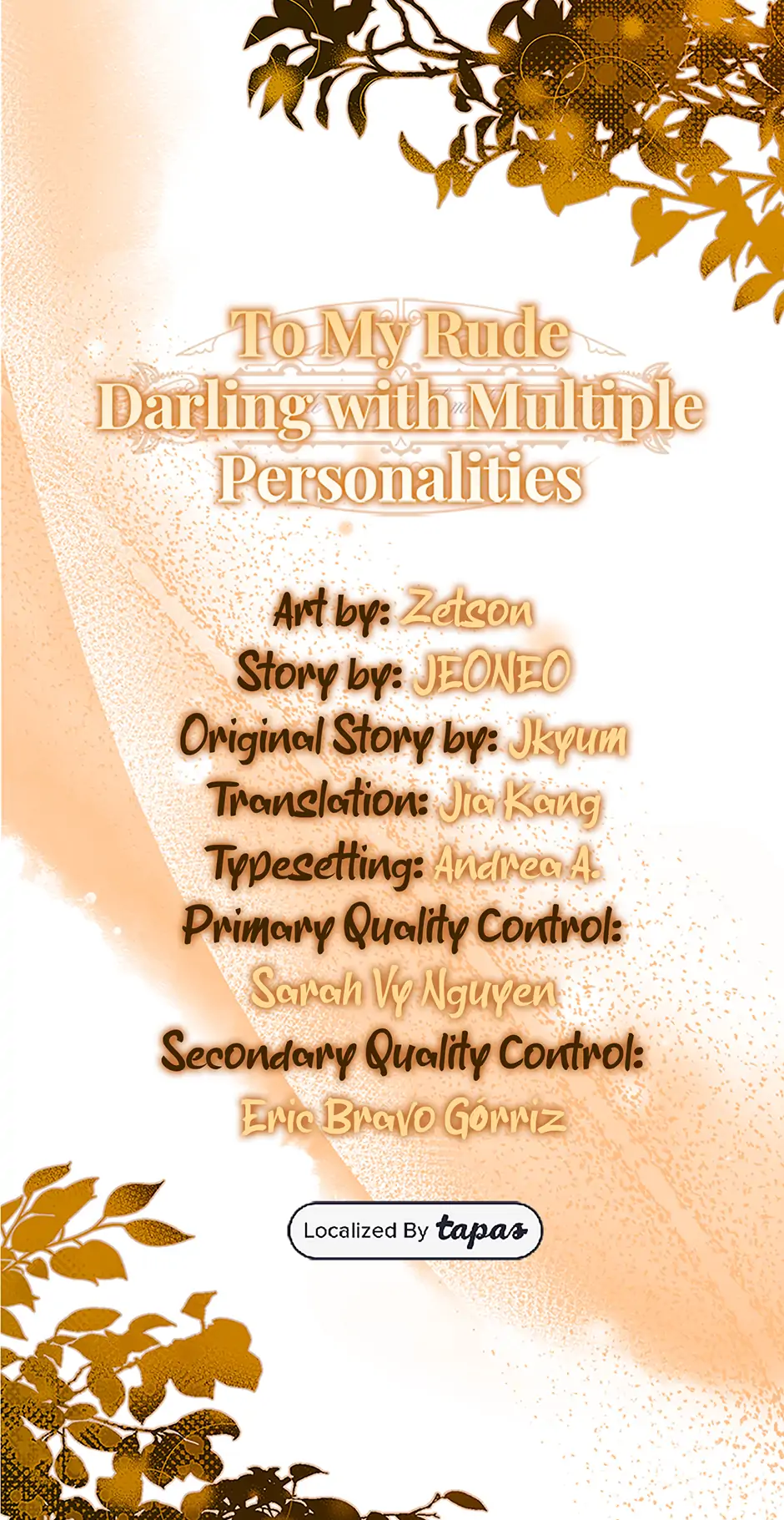 Dear My Rude Darling With Multiple Personality Chapter 36 page 39