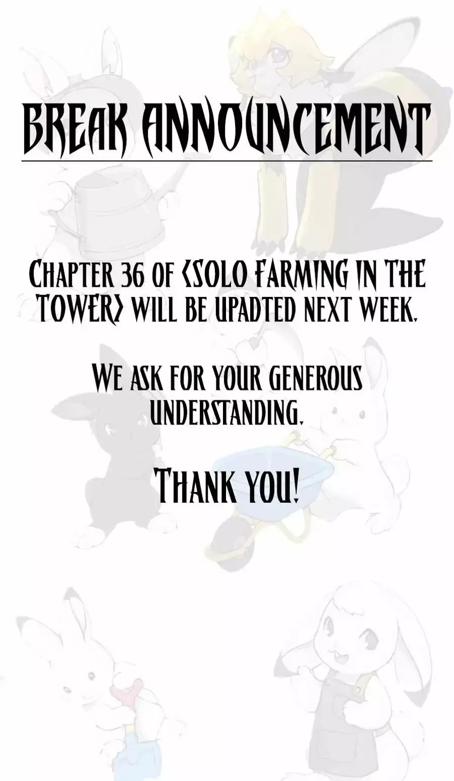 Solo Farming In The Tower Chapter 35.5 page 1
