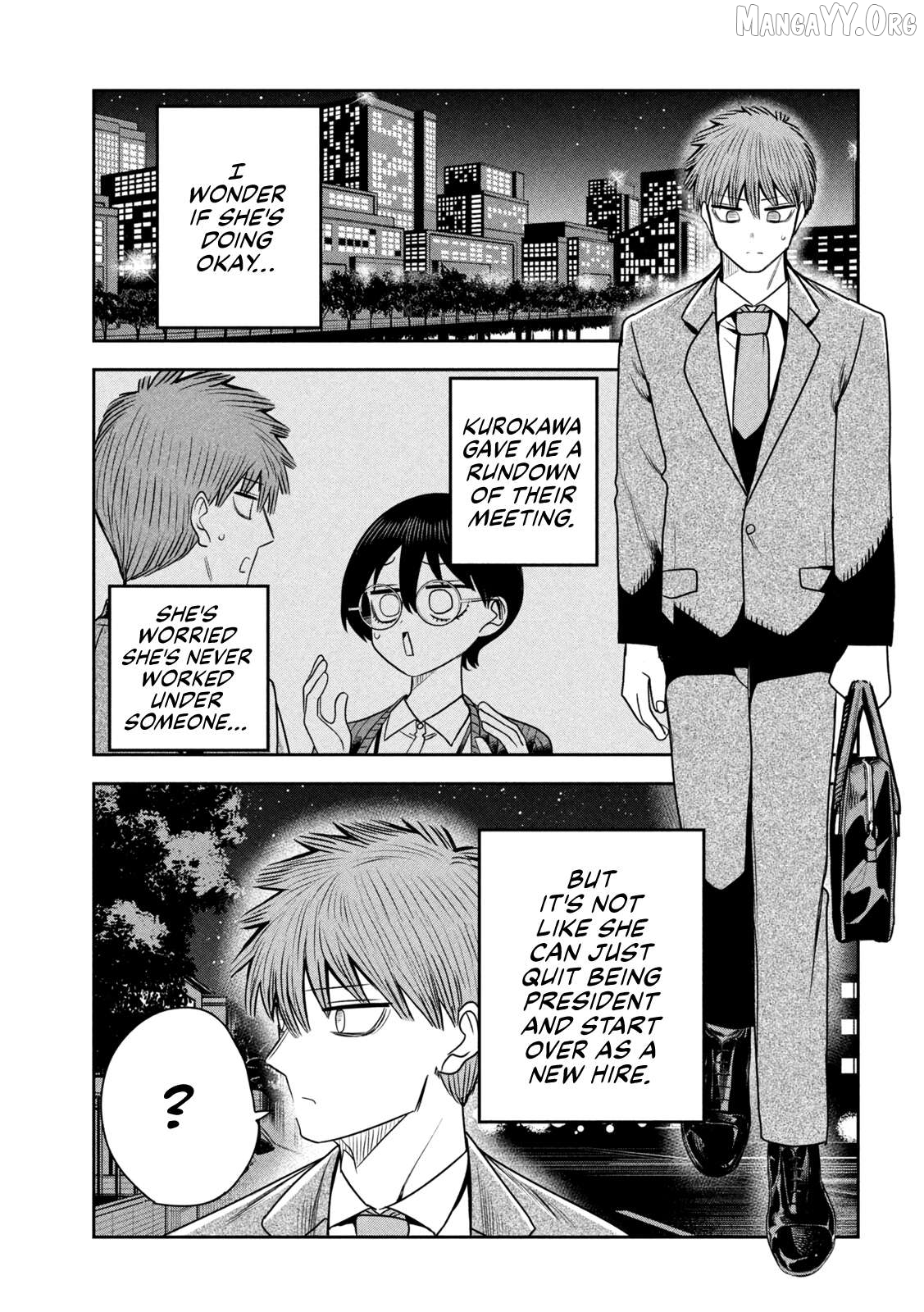 Sachou to Sake to Hoshi Chapter 36 page 19