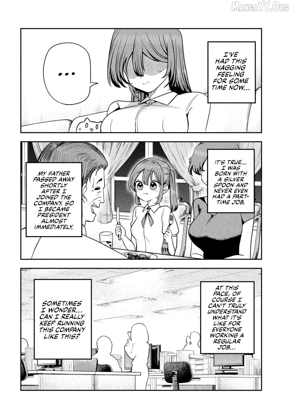 Sachou to Sake to Hoshi Chapter 36 page 10