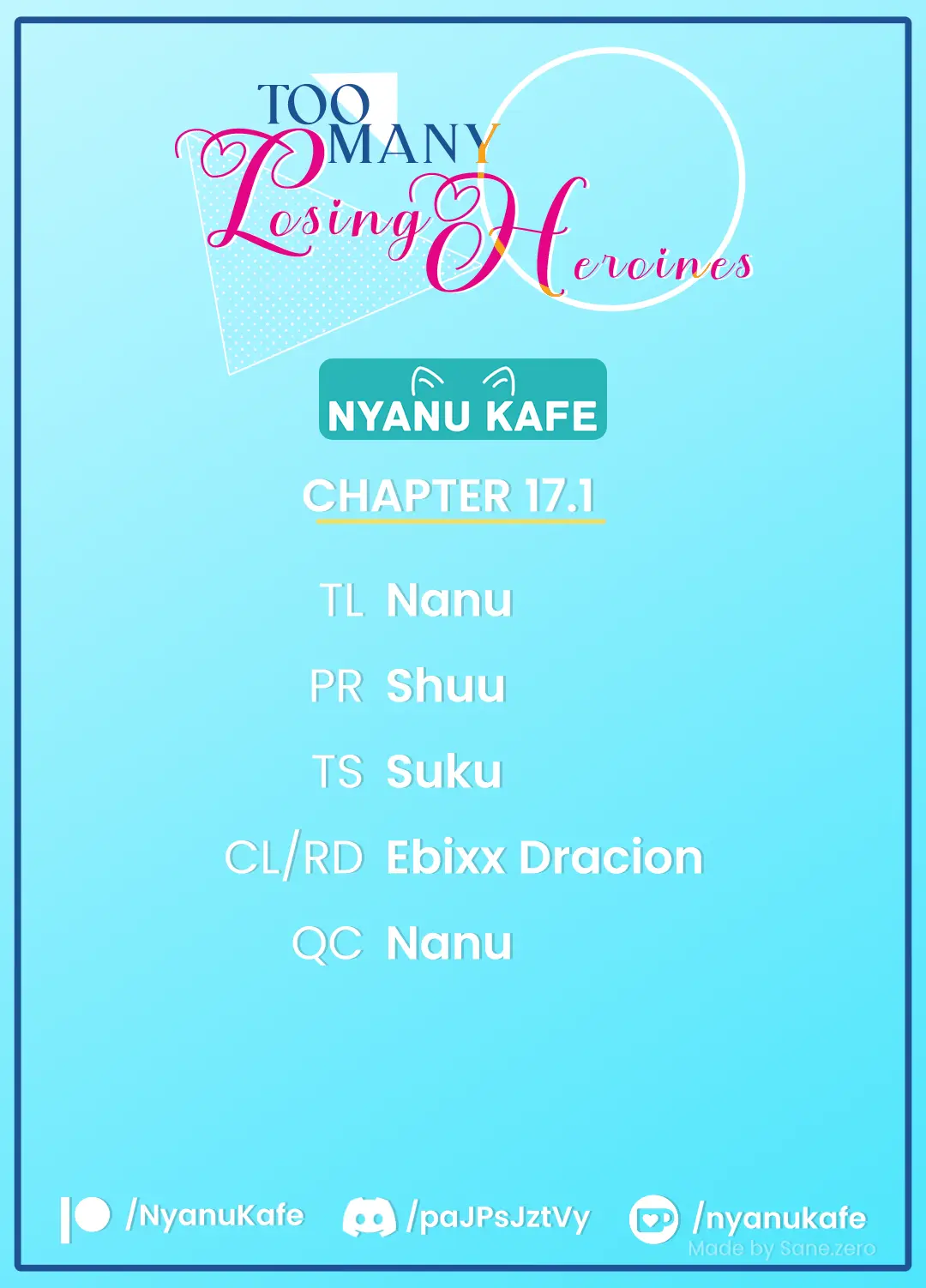 Too Many Losing Heroines! Chapter 17 page 1