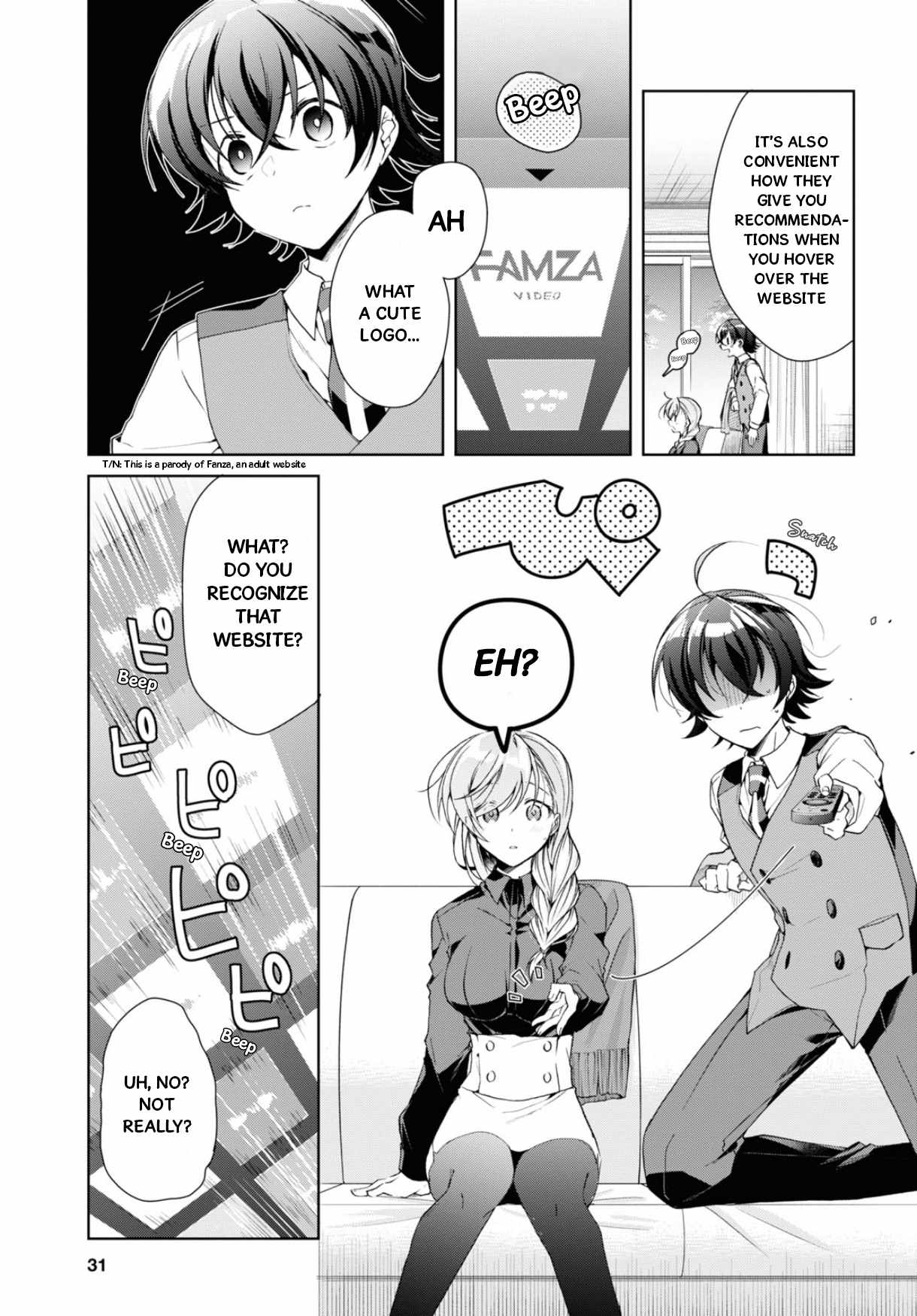 Isshiki-san wa Koi wo shiritai Chapter 35 page 8