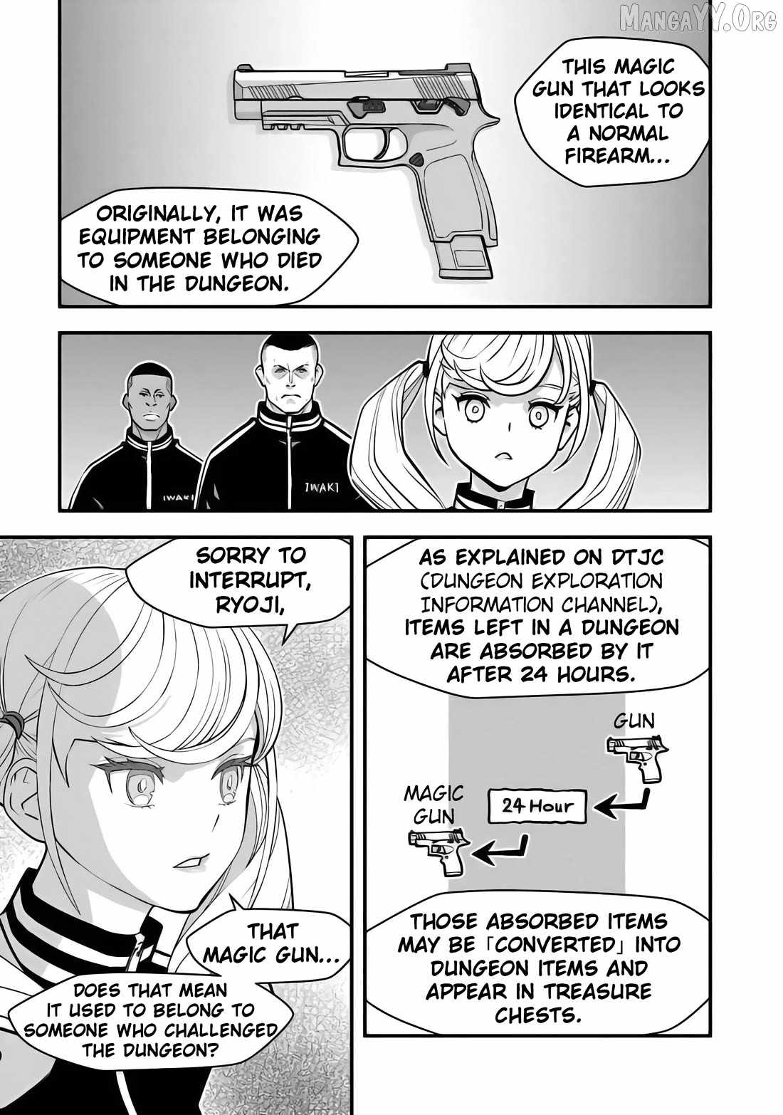 The hero returns from another world, becomes an influencer, and earns money in the real world, where dungeons have appeared! Chapter 30 page 7