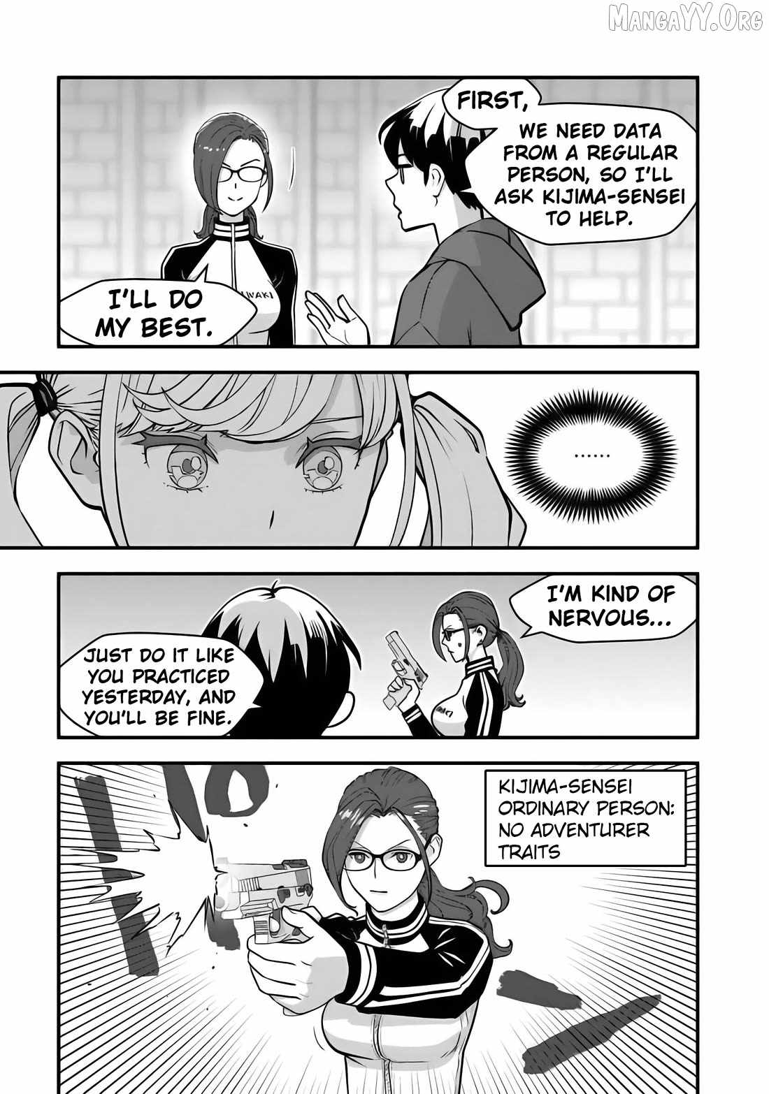 The hero returns from another world, becomes an influencer, and earns money in the real world, where dungeons have appeared! Chapter 30 page 13