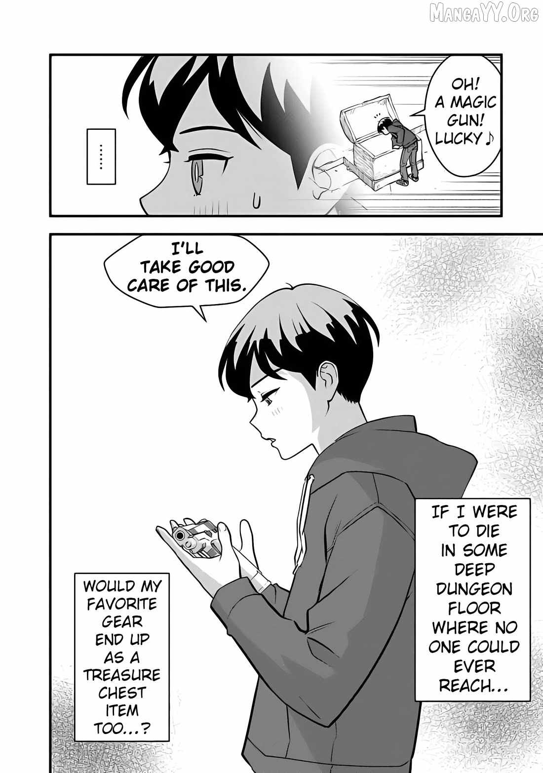 The hero returns from another world, becomes an influencer, and earns money in the real world, where dungeons have appeared! Chapter 30 page 10