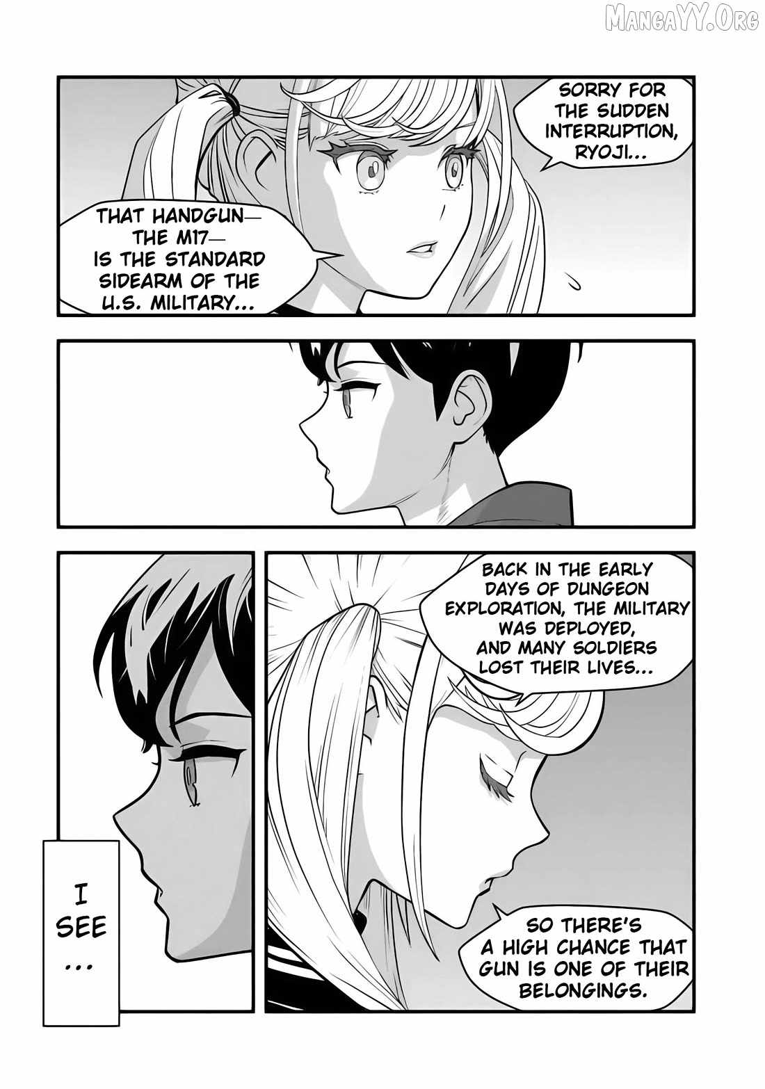 The hero returns from another world, becomes an influencer, and earns money in the real world, where dungeons have appeared! Chapter 30 page 9