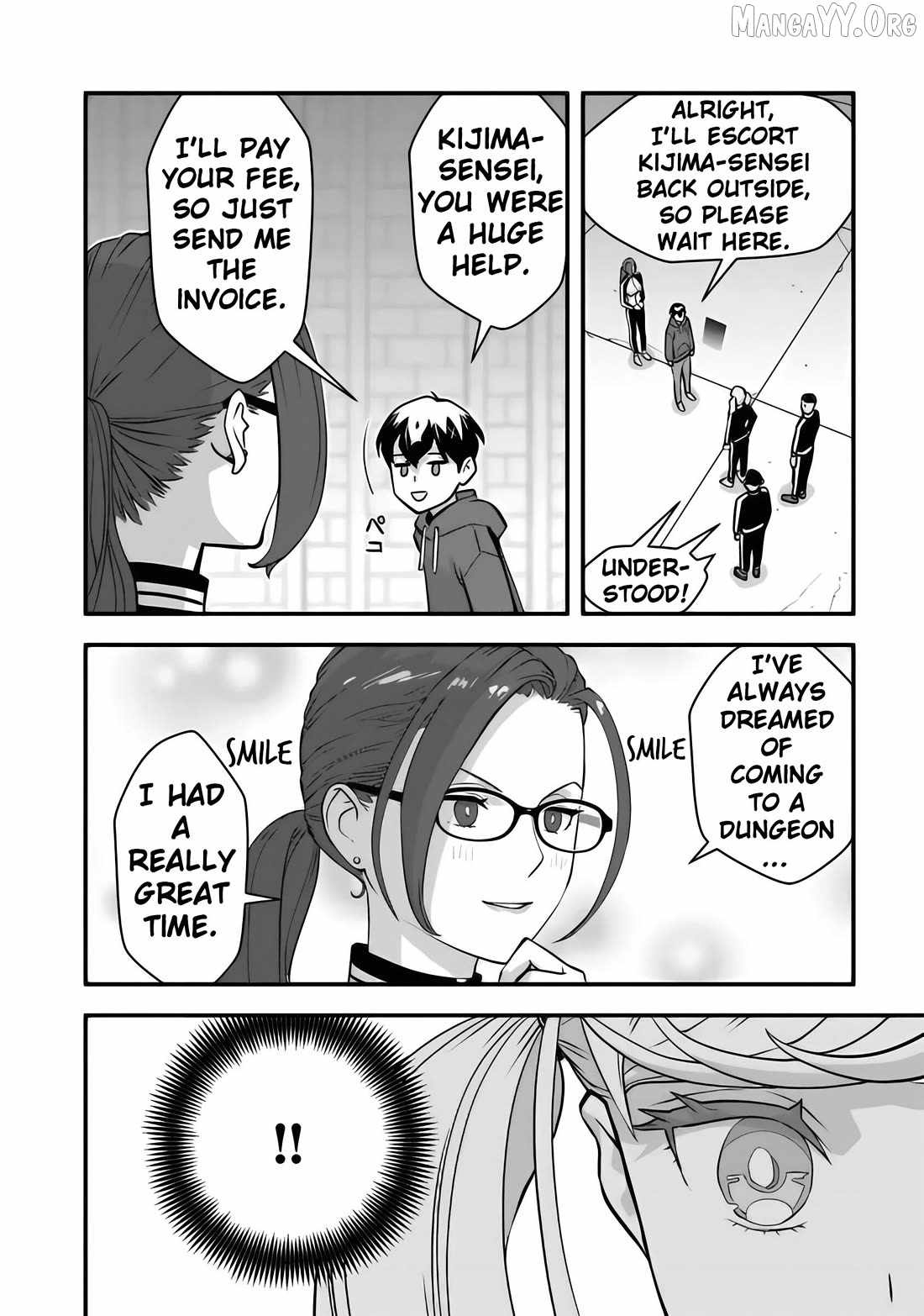 The hero returns from another world, becomes an influencer, and earns money in the real world, where dungeons have appeared! Chapter 30 page 20