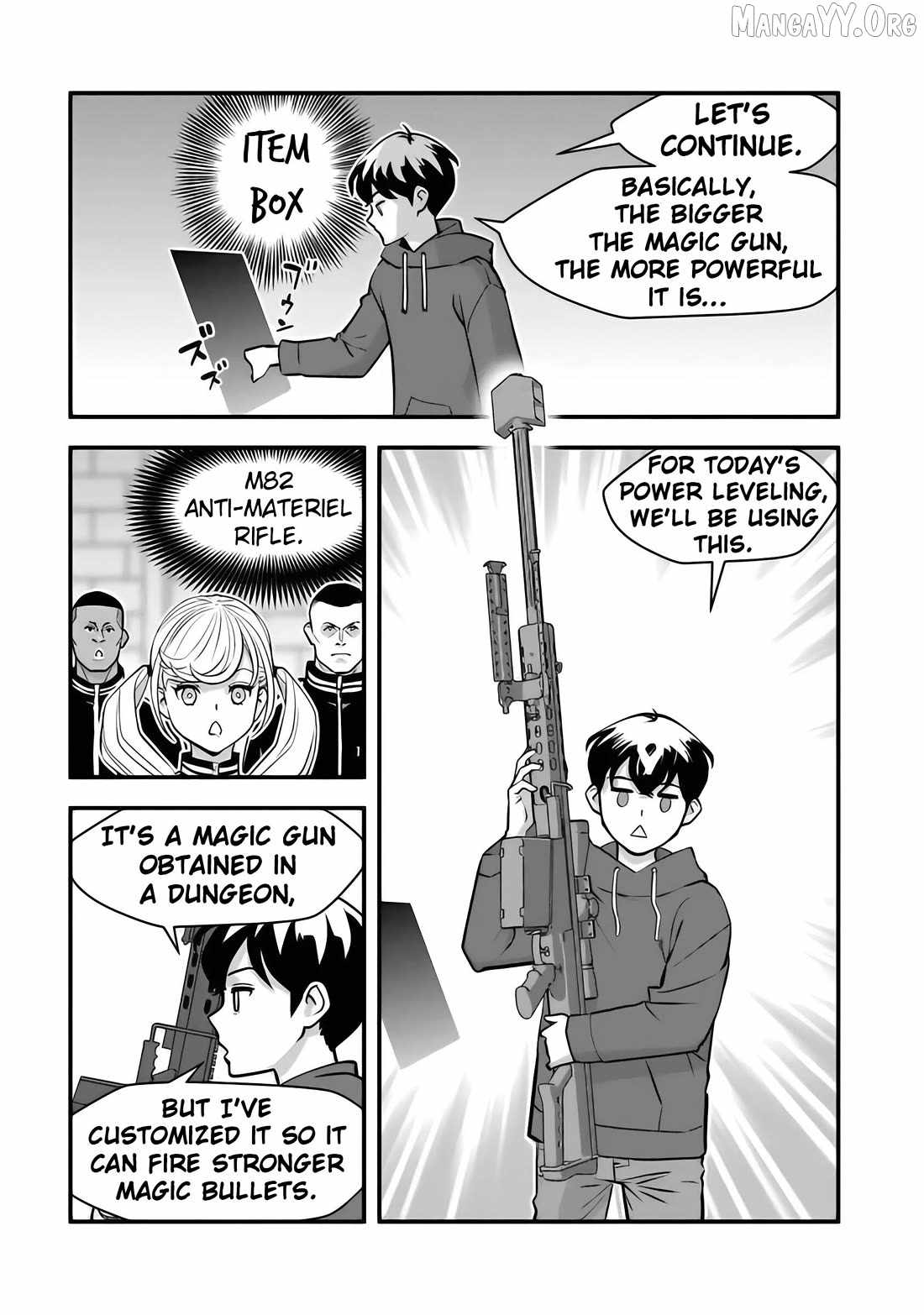 The hero returns from another world, becomes an influencer, and earns money in the real world, where dungeons have appeared! Chapter 30 page 19