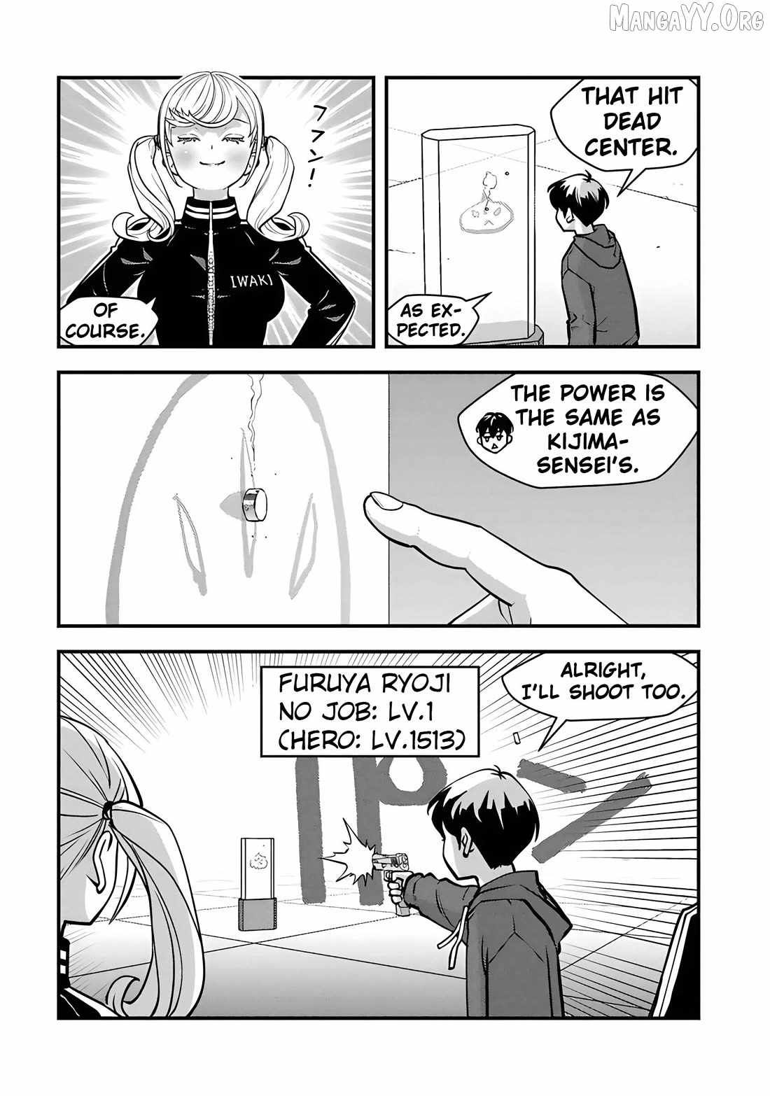 The hero returns from another world, becomes an influencer, and earns money in the real world, where dungeons have appeared! Chapter 30 page 15